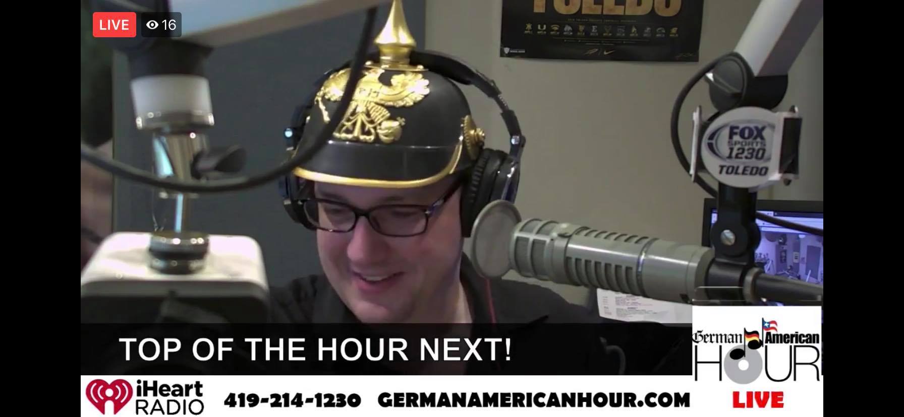 Happy birthday, Radio Commander... - German-American Hour
