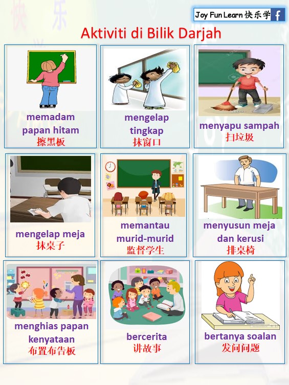 Aktiviti Di Bilik Darjah 在课室里的活动 Joy Fun Learn 快乐学 Facebook