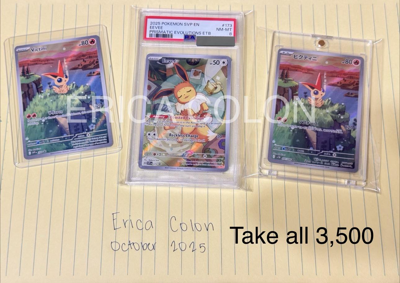 pokemon trading card games scarlet violet 10.5 unova victini illustration Black Bolt & White Flare Collection CardsRfun Also includes a code card for Pokmon TCG Live! Unova Victini Illustration Collection Prices