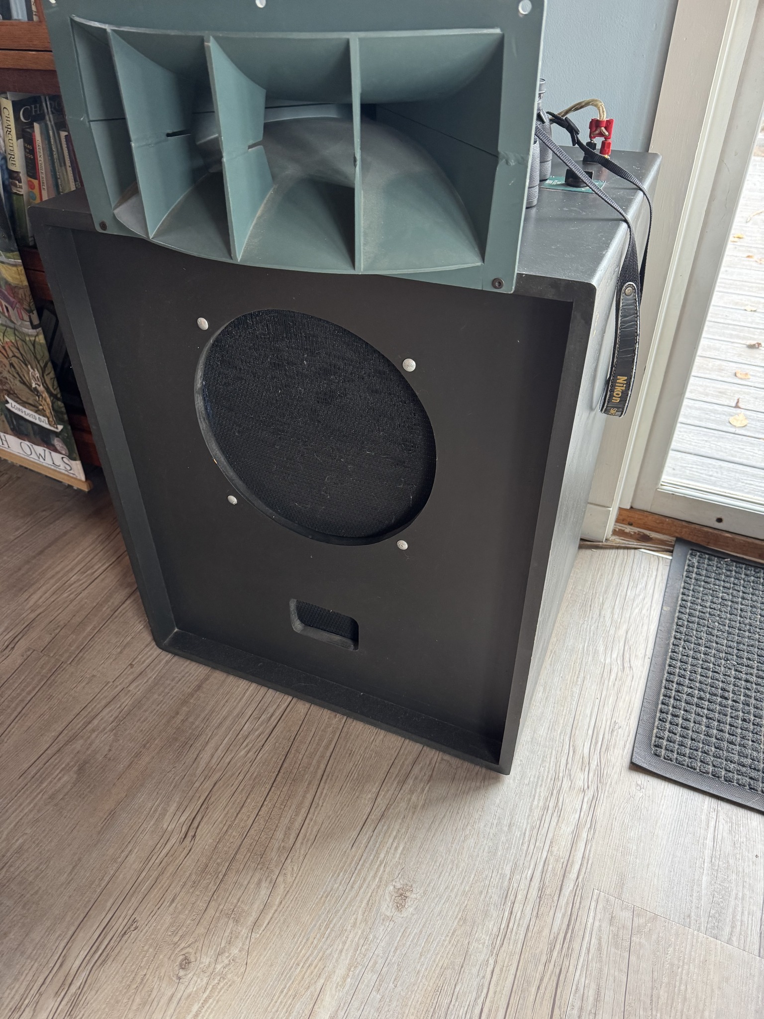Altec A5 Voice of the Theatre loudspeakers with Jean Hiraga