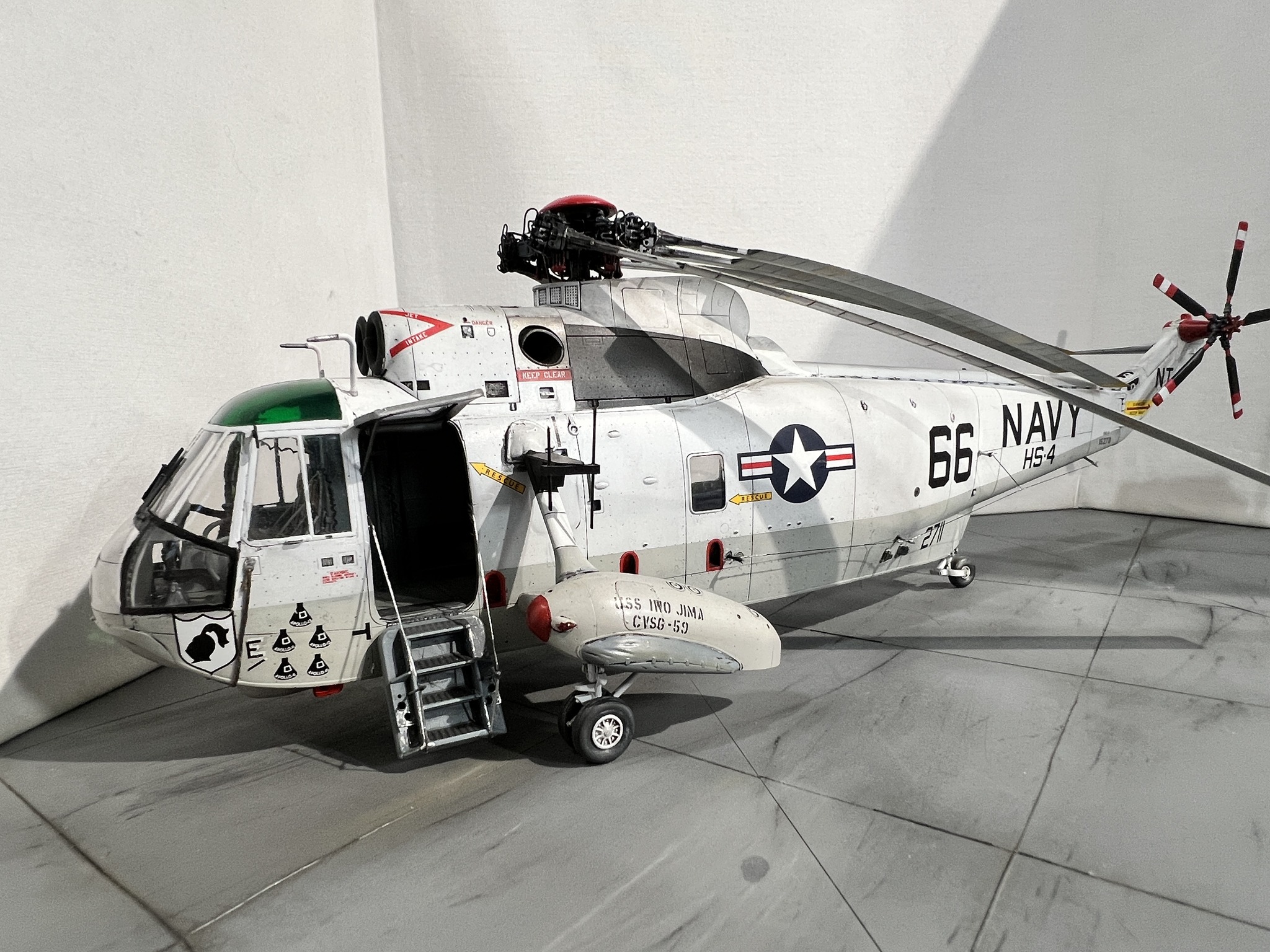 U.S. Navy Sikorsky SH-3D Sea King 'Old 66' model
