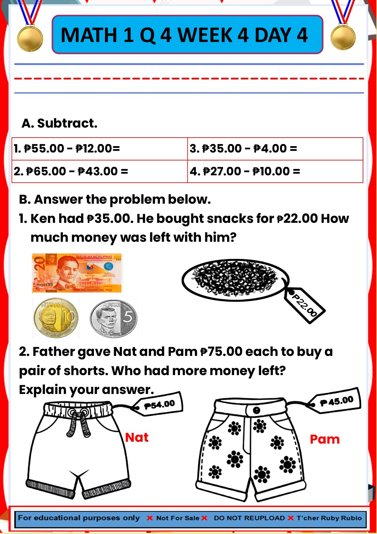 Ruby Rubio - ️Grade 1 Quarter 4 Week 4 ️All Subject... | Facebook