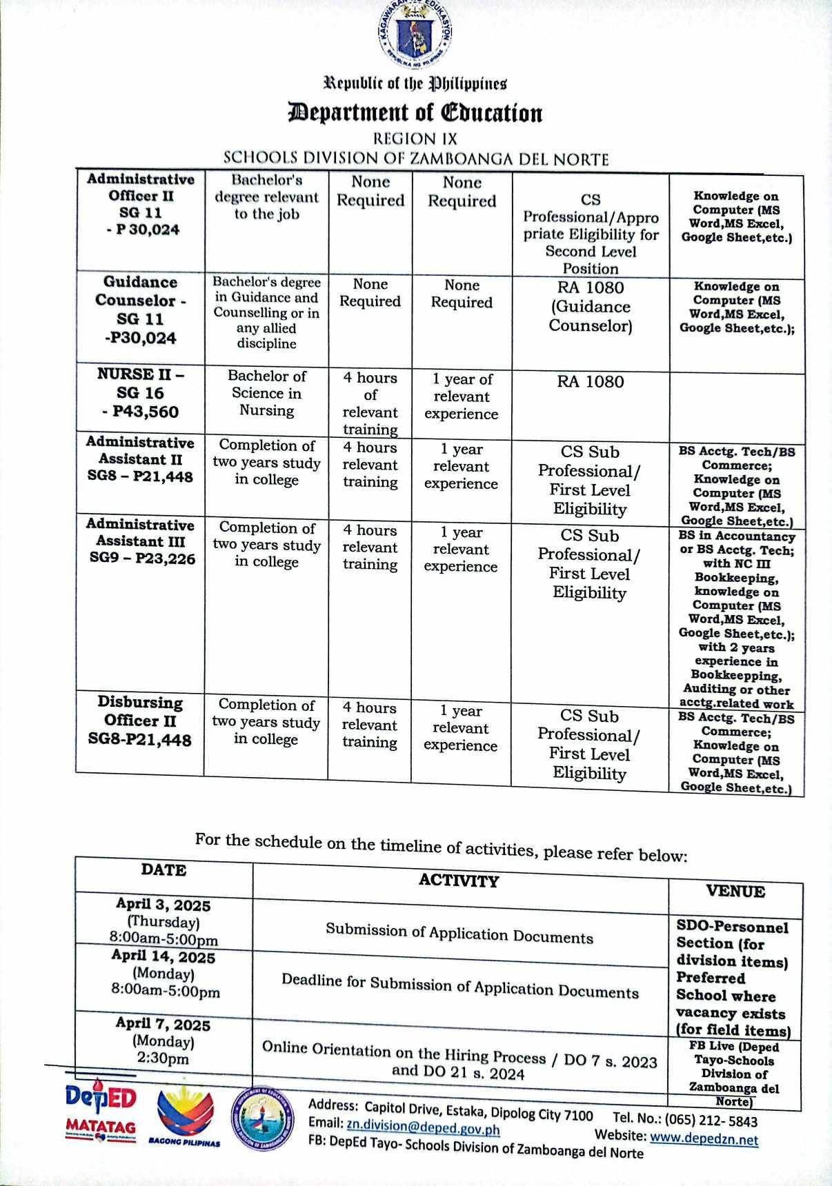 DEPED RANKING NEW GUIDELINES 2024-2025 T-1 | Facebook