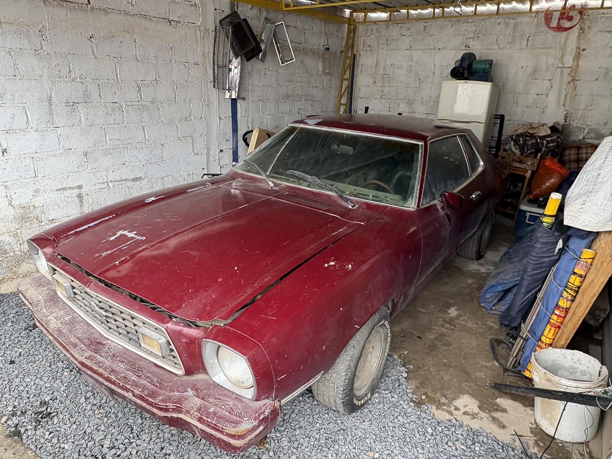 Hi everyone, my father has a Ford Mustang II that has been sitting