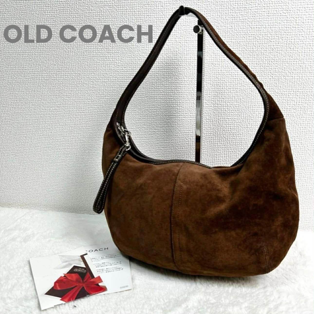 👜 Vintage Coach Suede Hobo Bag (Model 9220)