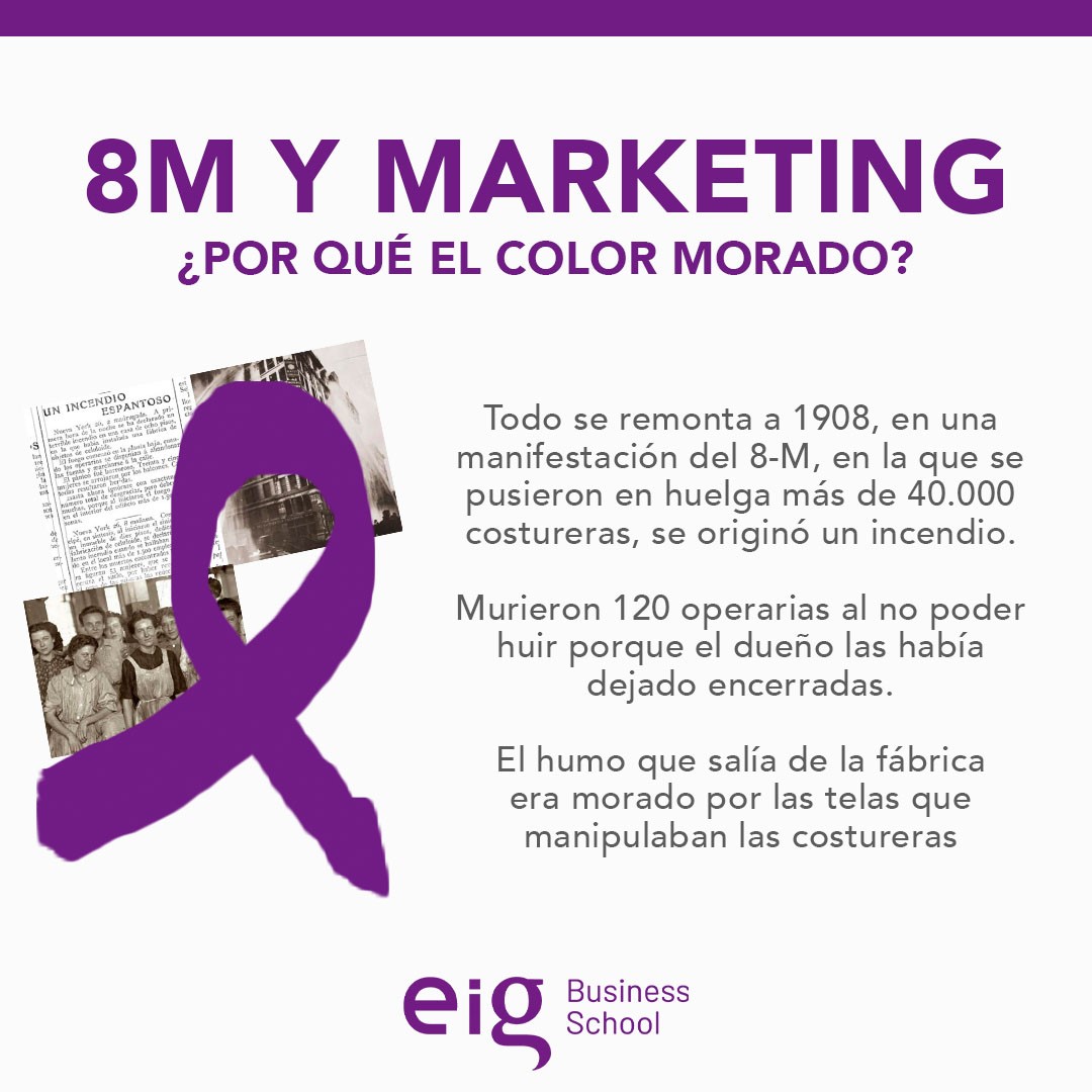 💜 8m y marketing. ¿Por qué el color... - EIG Business School