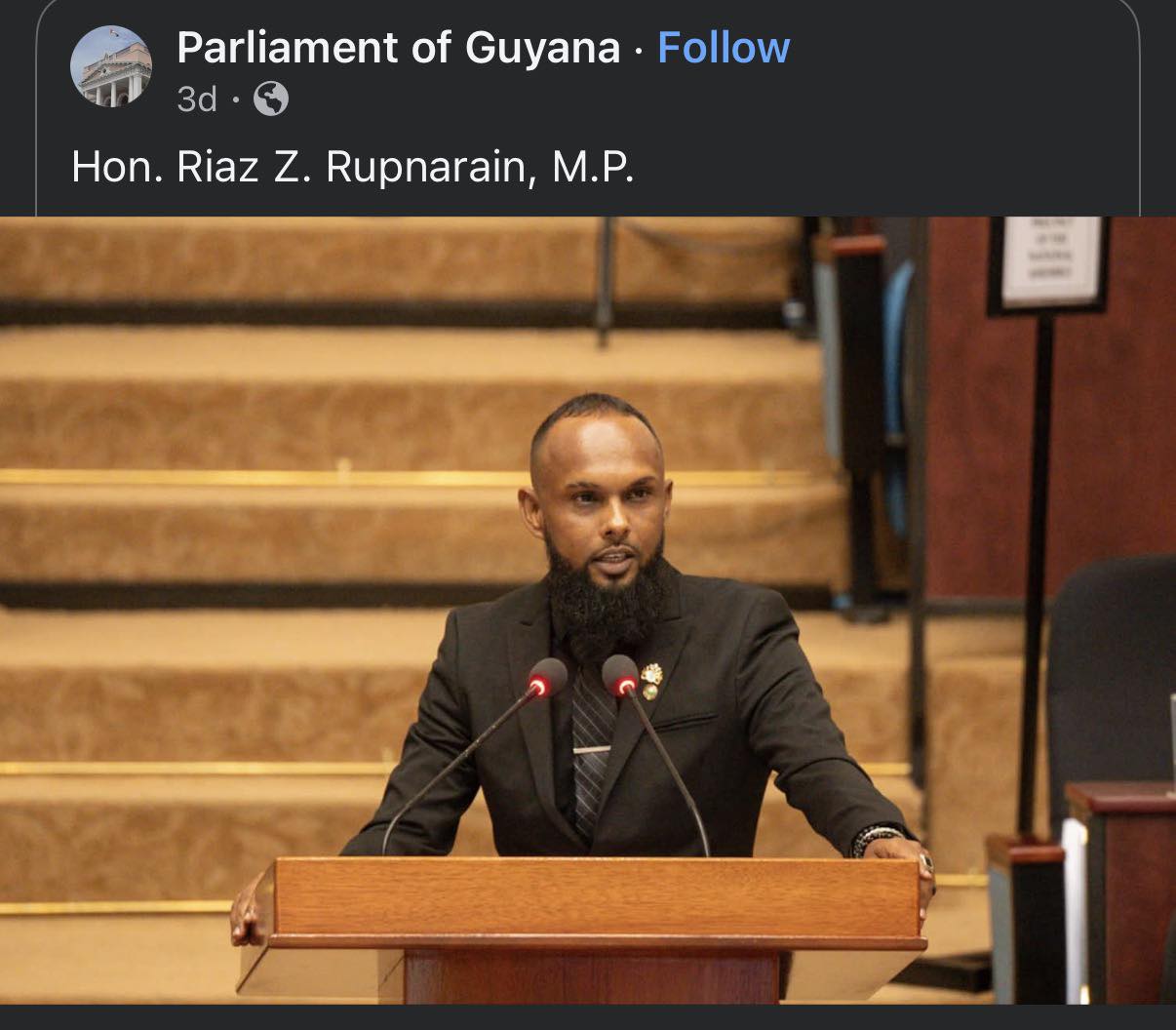 Riaz Rupnarain MP
