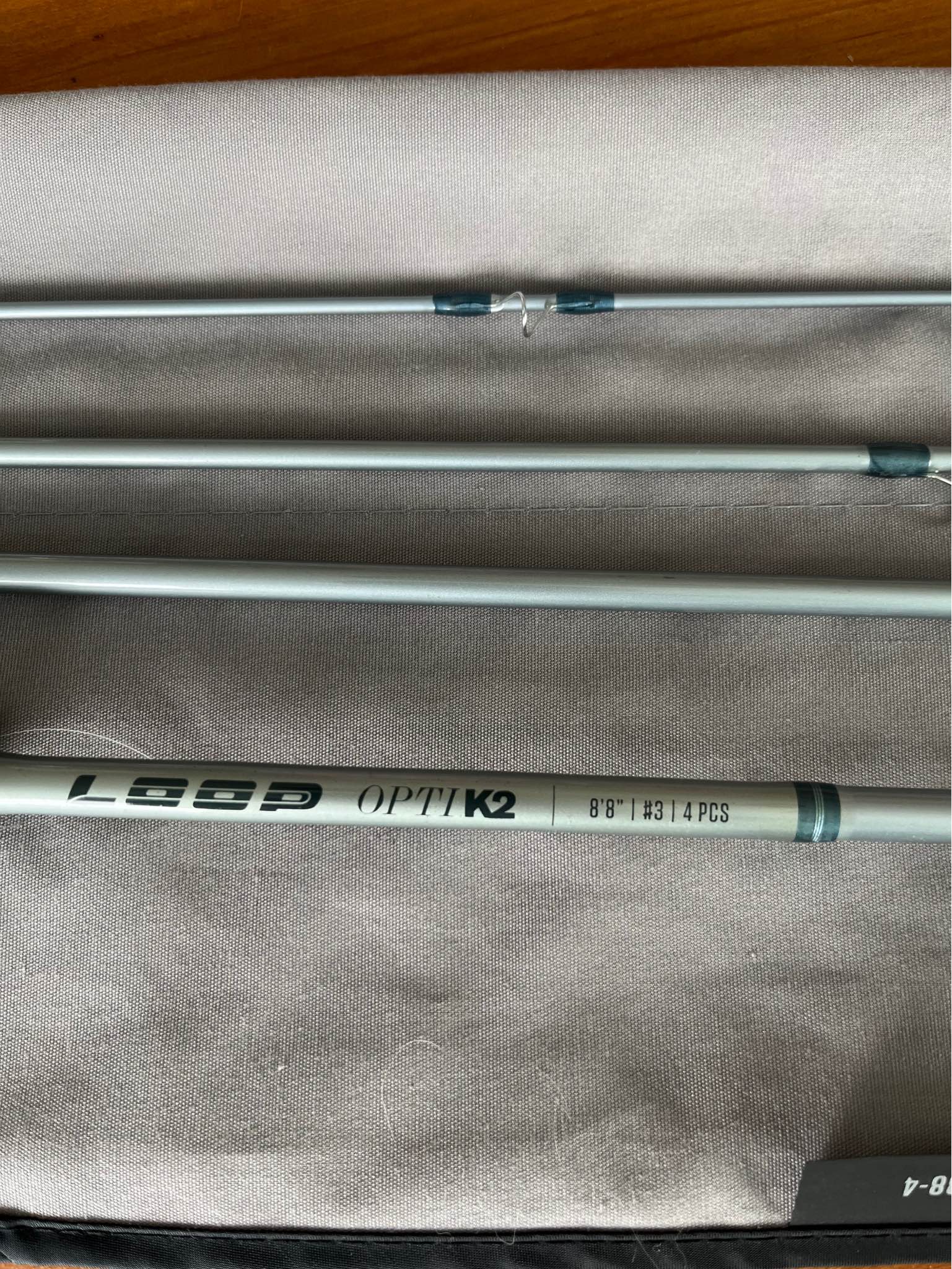 Canne à mouche Loop Opti K2 #3 8’6 Action Medium/Fast - Fishing - Saint ...