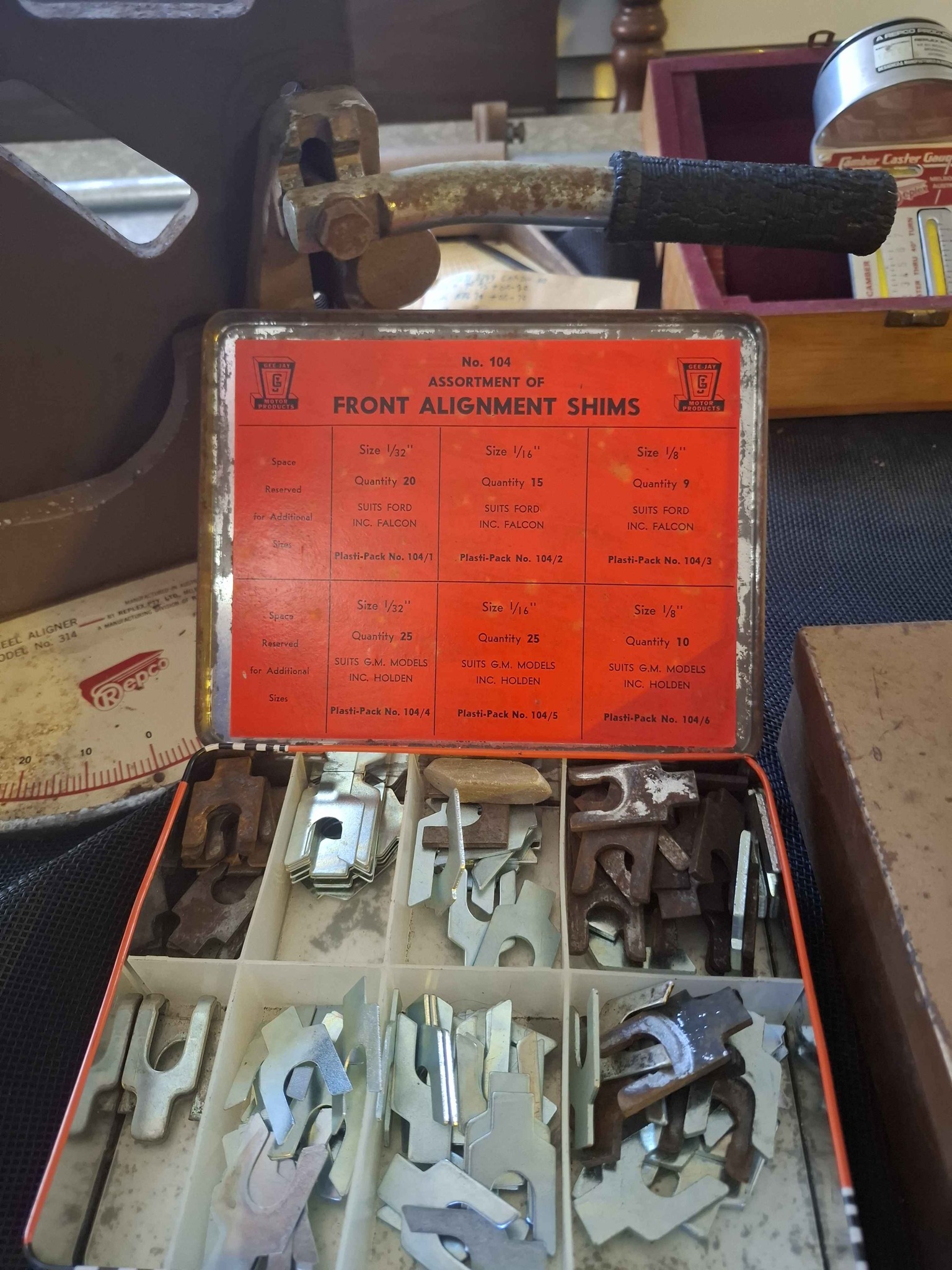 Vintage Repco Wheel Alignment Tool Kit Model 314 - Hand Tools - Ipswich ...