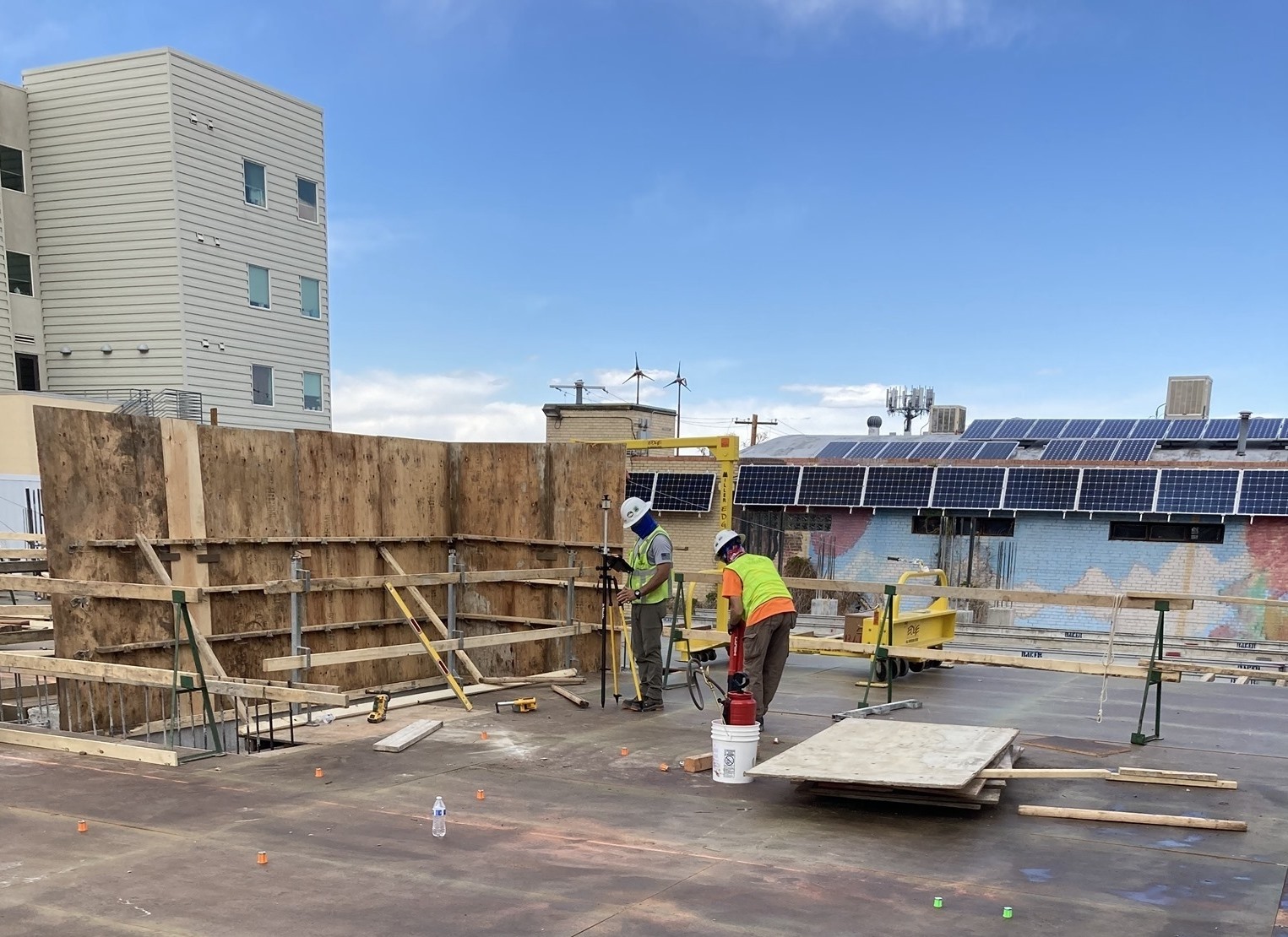 Our Exceed team using the... - Exceed Electrical Contracting