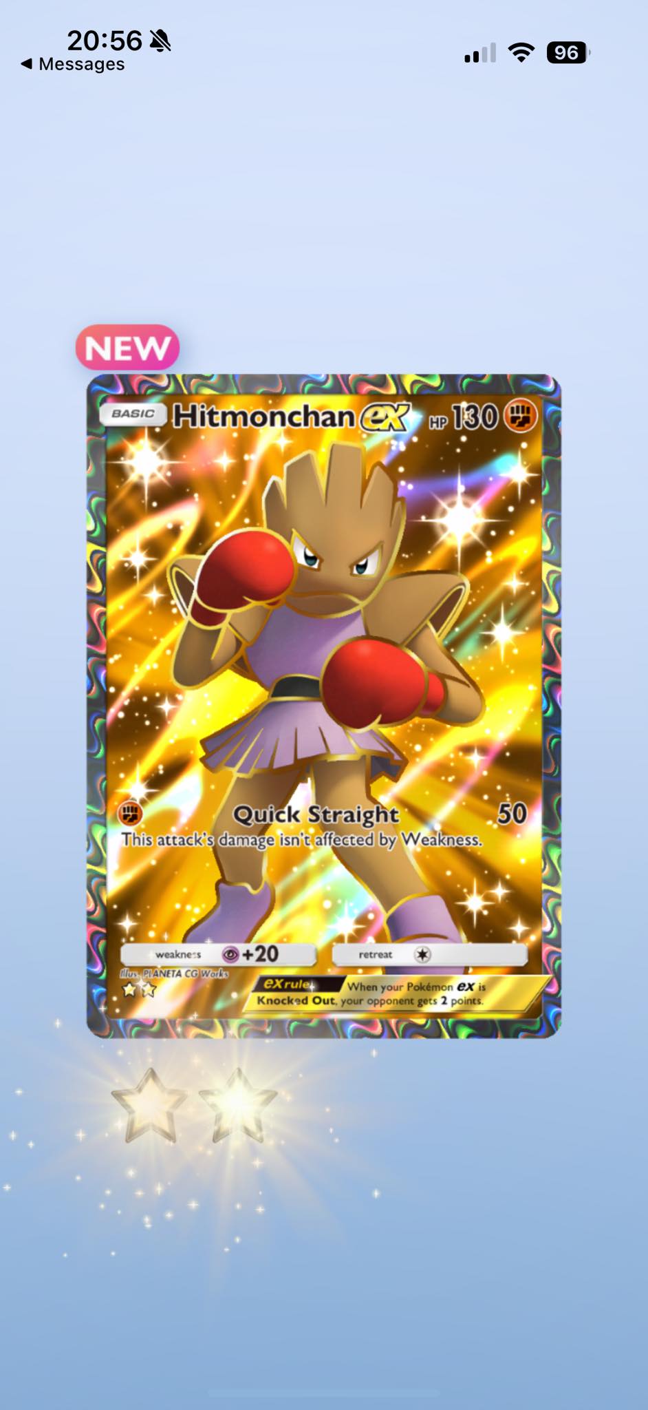 shiny hitmonchan pokemon card 62/108 - XY Evolution - Holo Rare Pokmon Hit Points110 HP Form Hitmonchan | EX Unseen Forces