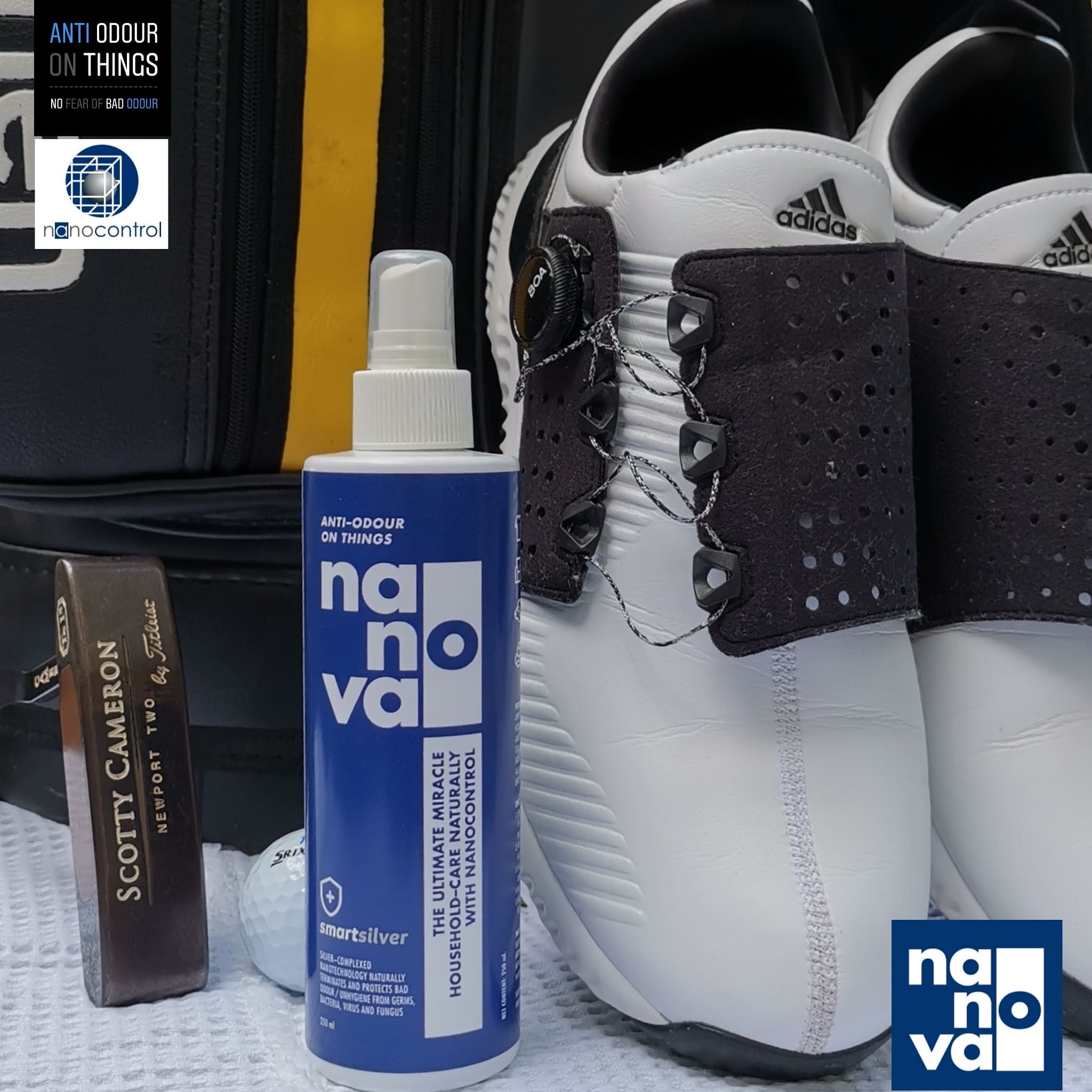 #HygieneGolf ออกรอบกลางฝน ไม่กลัวเหม็น... - Nanova Innovation | Facebook