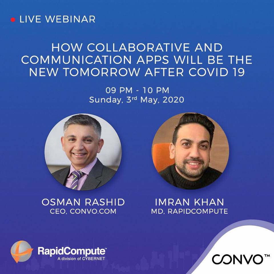 Convo - Join Mr. Osman Rashid, CEO Convo, in a live... | Facebook