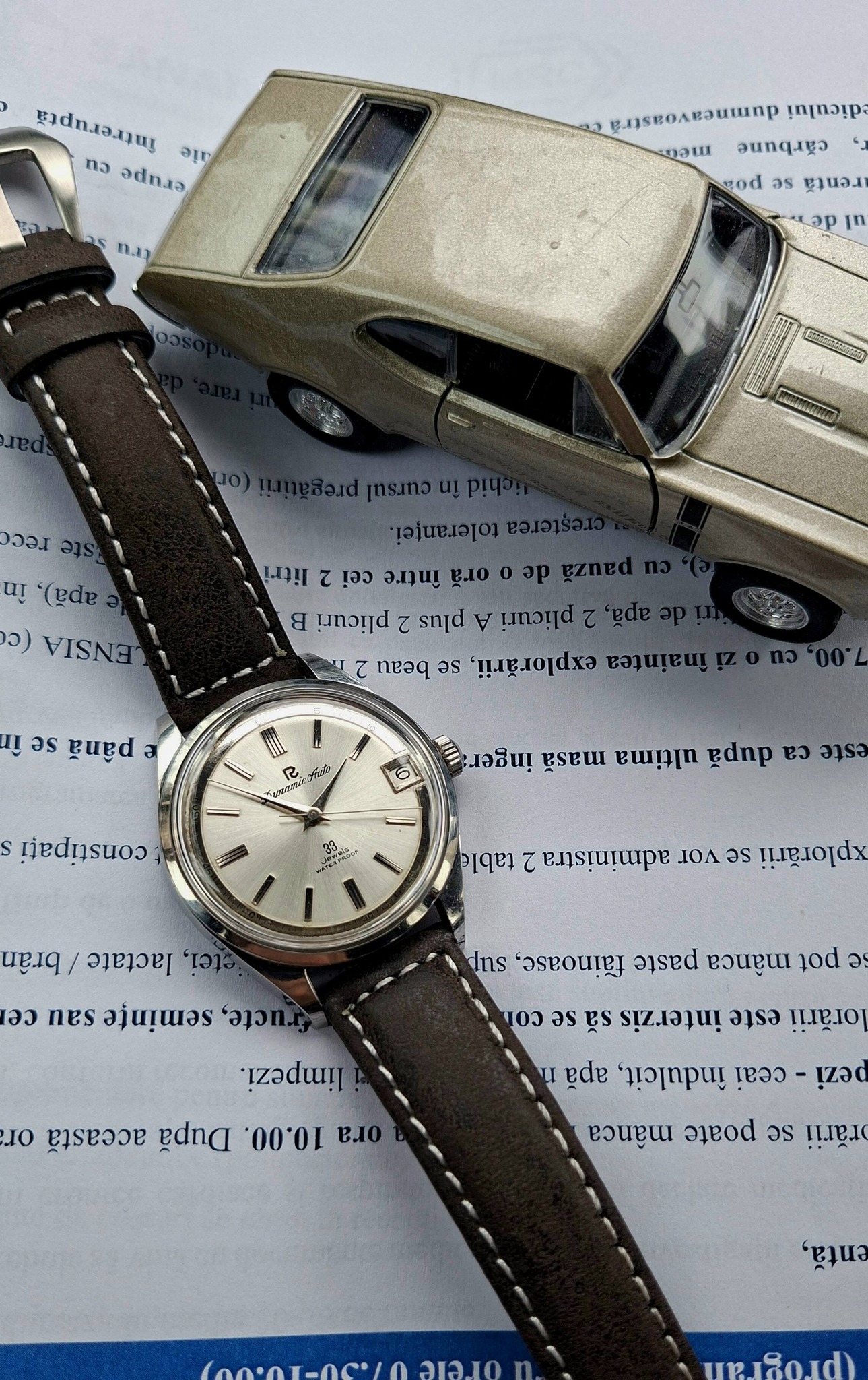 The Ricoh 54 Series Automatic, 33 Jewels, made in Japan - 1962 Not 