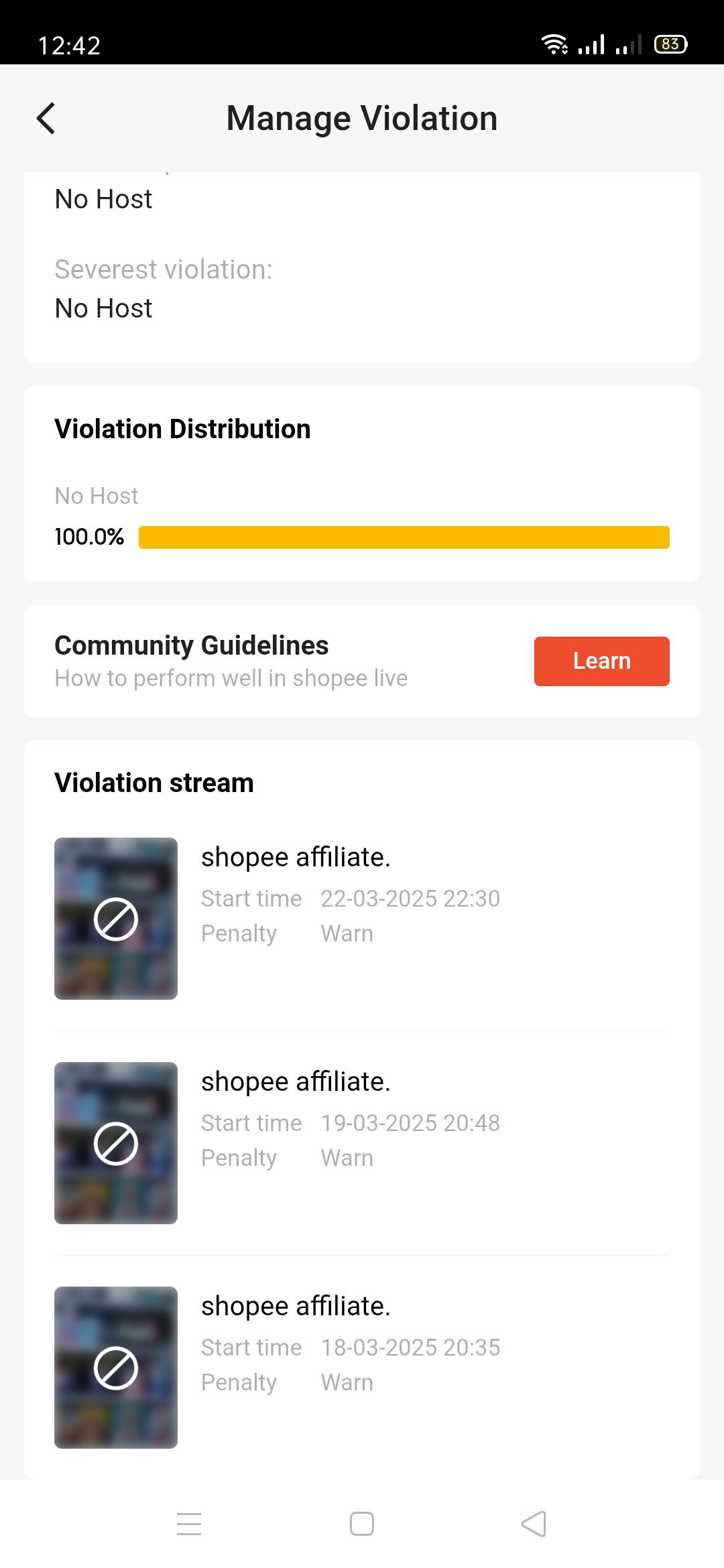 Shopee Affiliates Program | paano po kaya to mawala yung violation ko ...