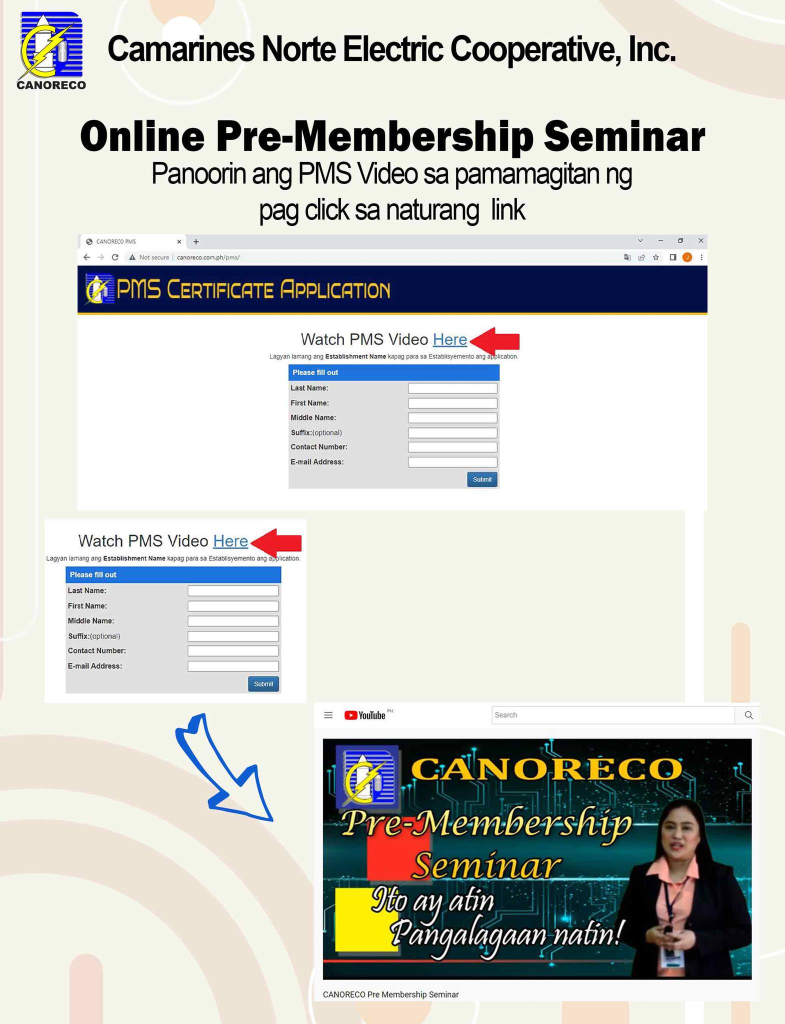 CANORECO - Ka-MCO, narito ang ating step-by-step na... | Facebook