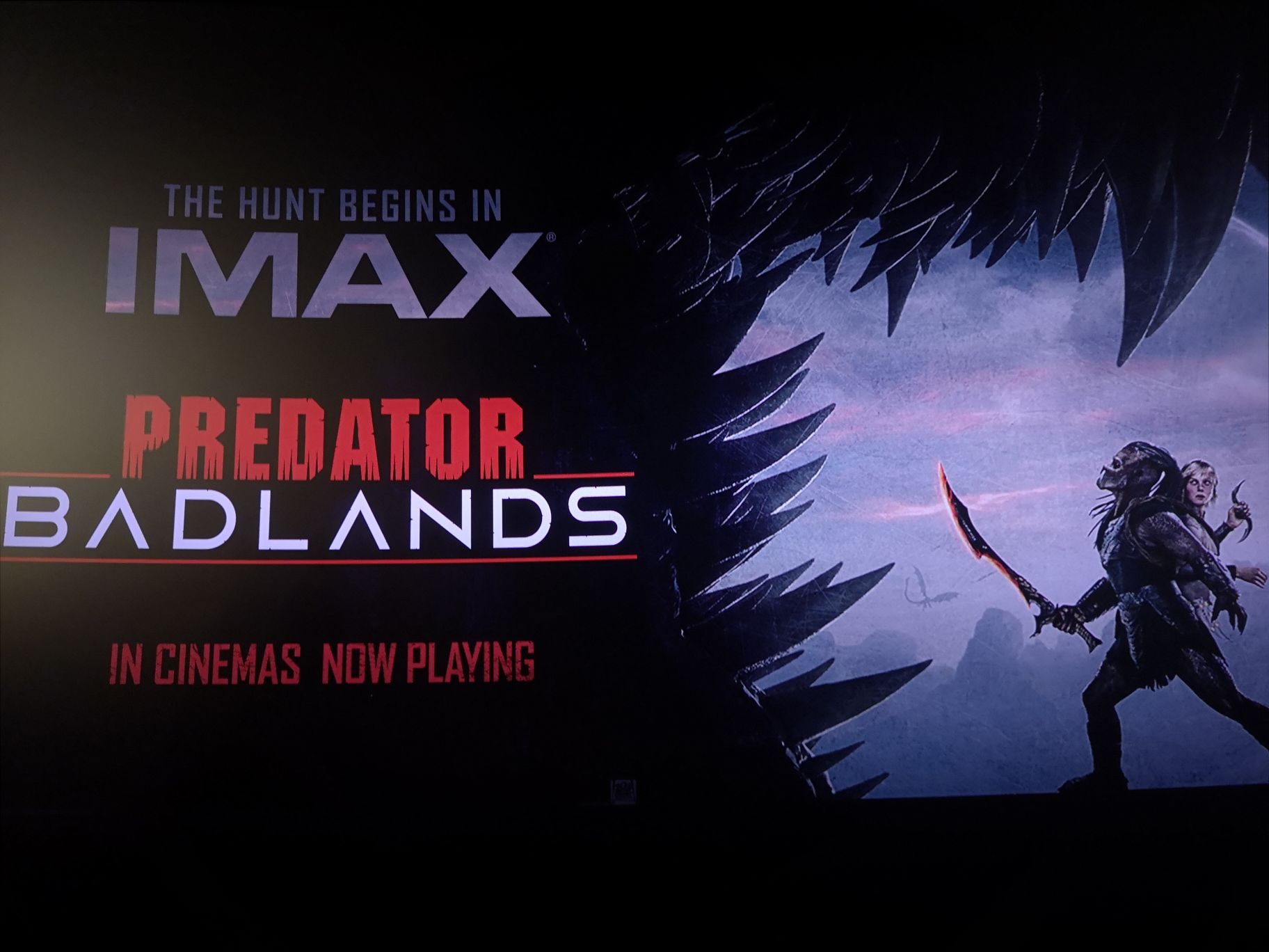 ดูทำไมไอแมกซ์ - หนังใหม่ไอแมกซ์อย่าง Predator: Badlands ในรูปแบบ IMAX3D ...