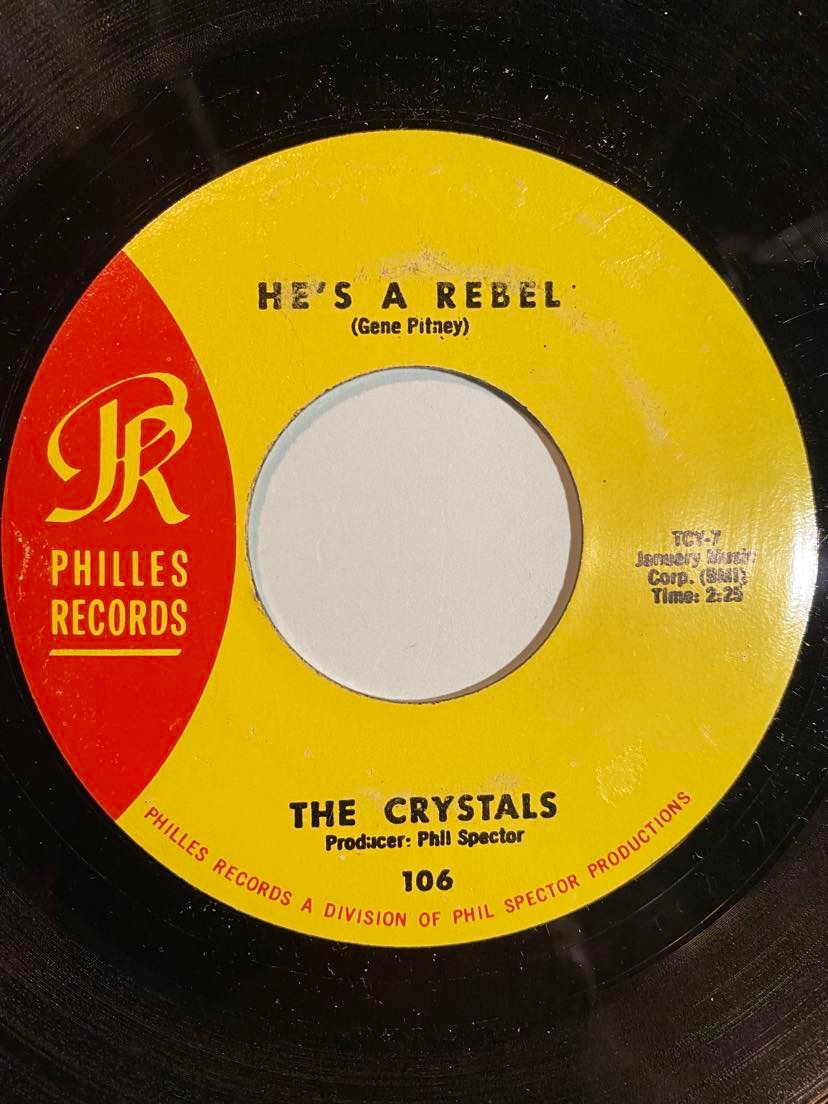 🇺🇸 THE CRYSTALS - He's A Rebel (1962)