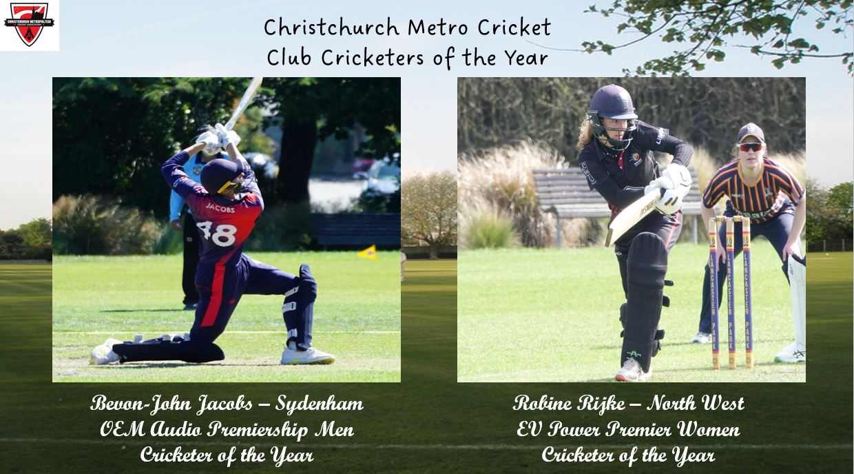 The CMCA Awards... - Christchurch Metro Cricket Association