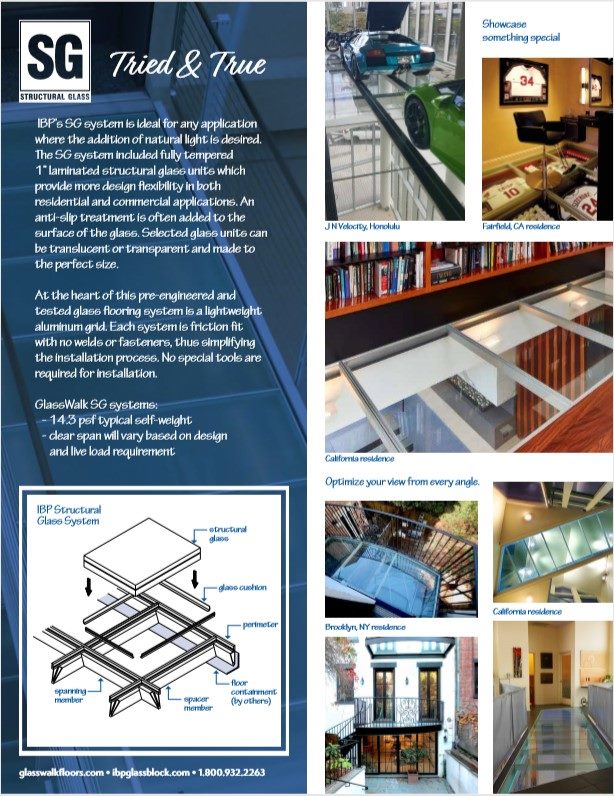 IBP GlassWalk Floor Systems. | Fort Worth TX