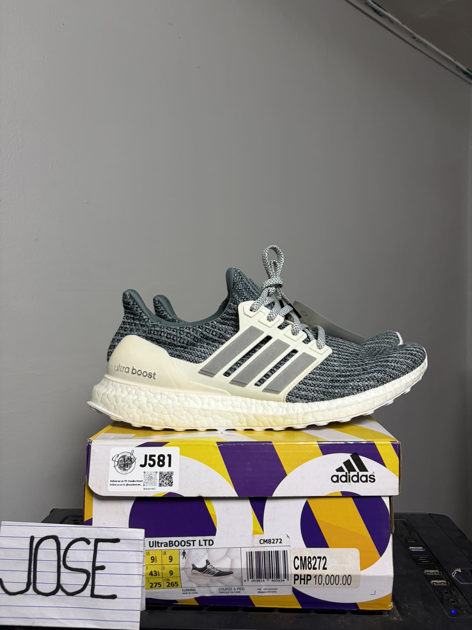 ?️1900+SF ❗️Adidas 4D Run 1.0 LTD X Parley WHITE IRIDESCENT 