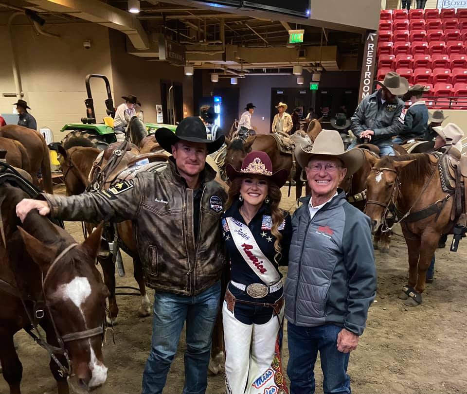The last time I’ll be wearing the... - Miss Rodeo America