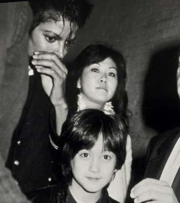 Michael Jackson and Sean Lennon.