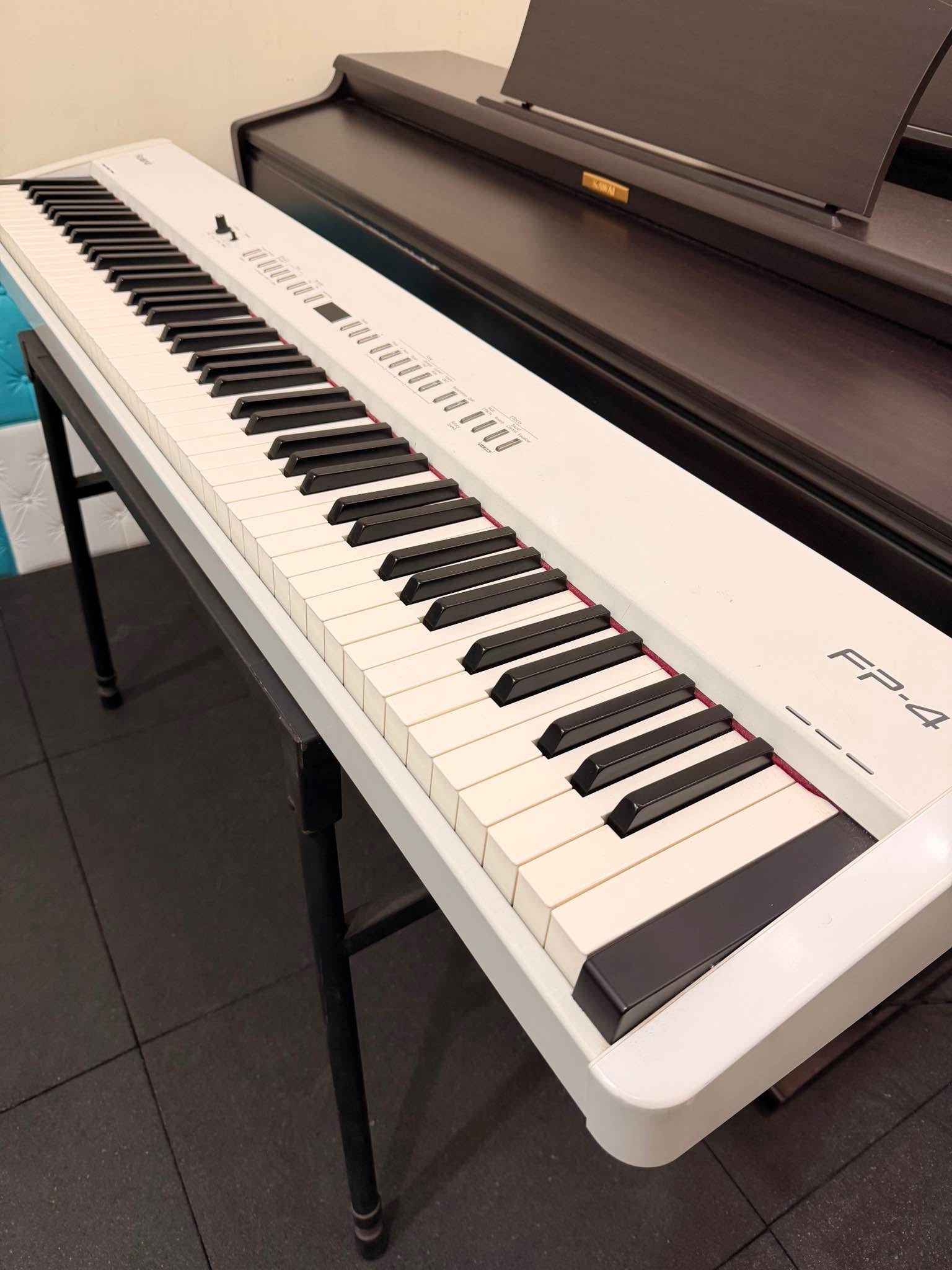 二手日製Roland. FP4. 白色電鋼琴（贈6個月保固） - Digital Pianos - Taoyuan District ...
