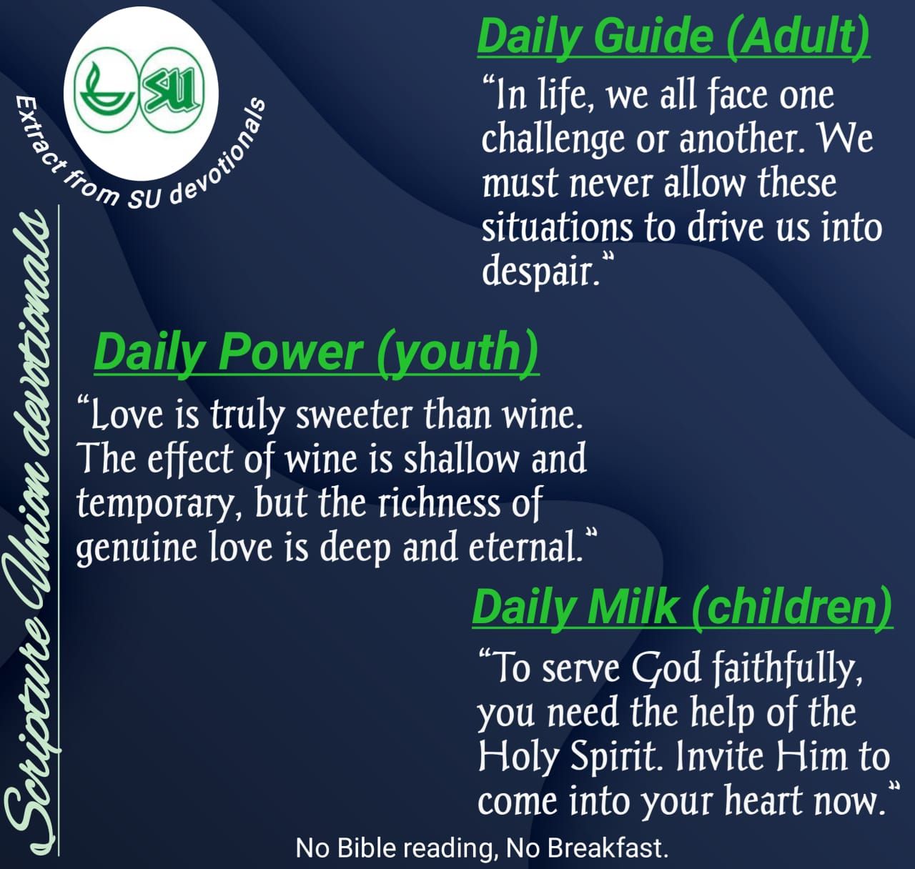 Daily devotionals for friday february 6th 2026
