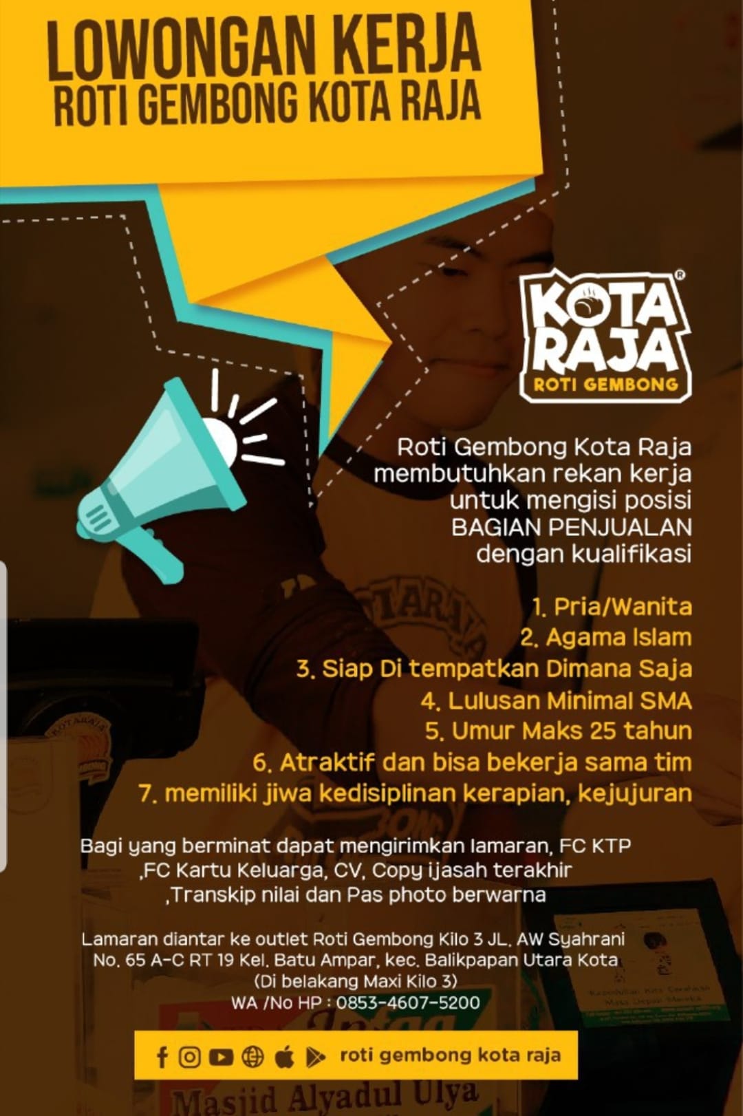 Roti Gembong Kota Raja Balikpapan | Balikpapan