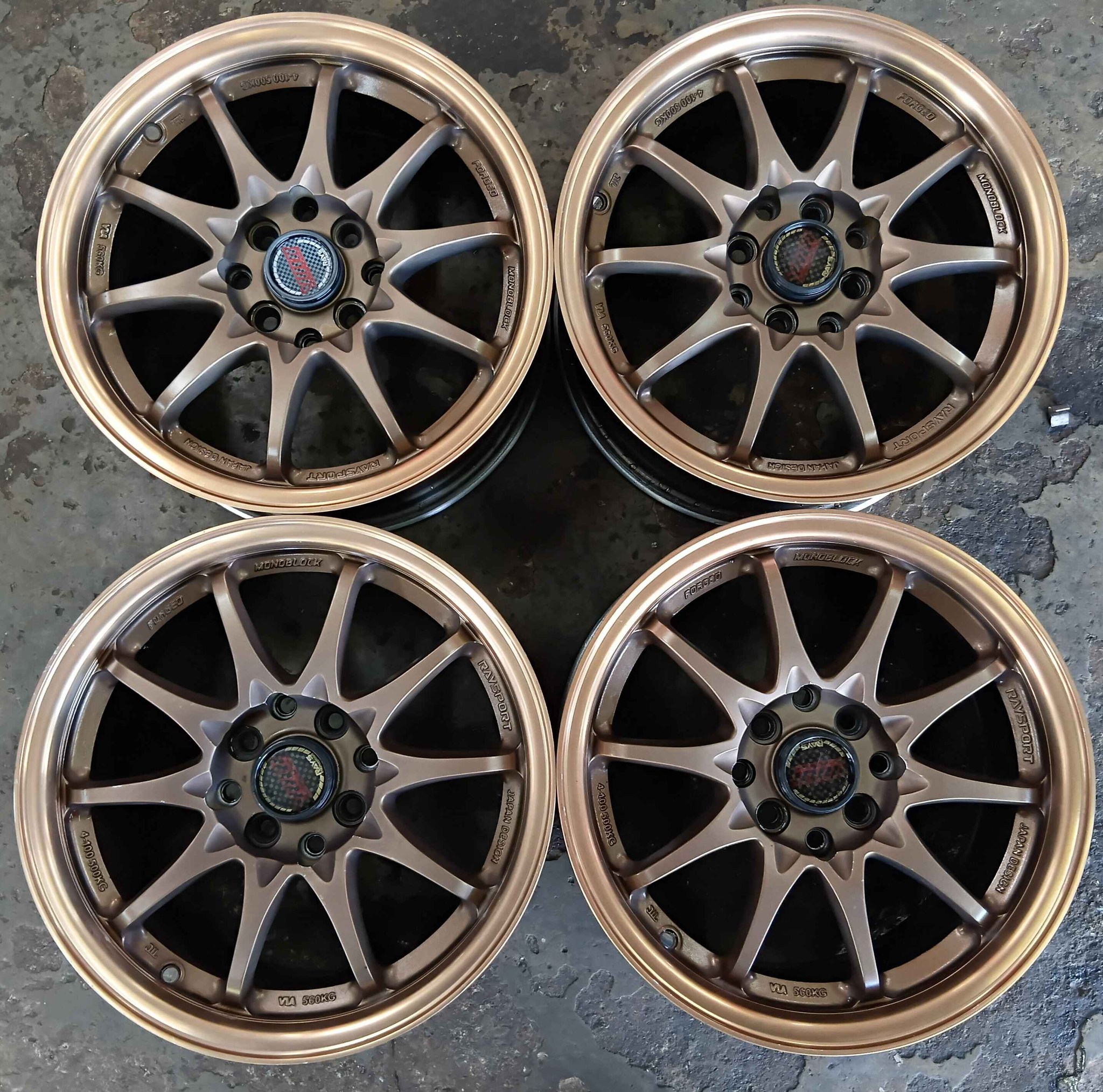 VOLKRACING CE28 Made in Thailand Size 15