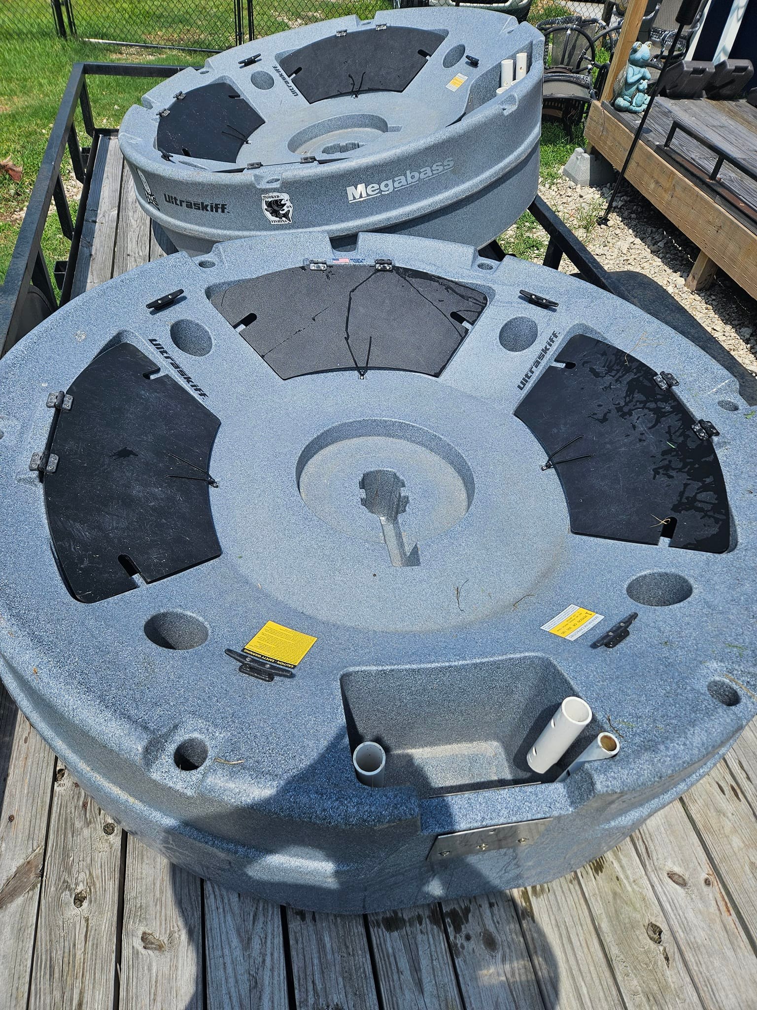 Selling 2 360 ultra skiffs. Boats, motors,anchors, batteries..ect