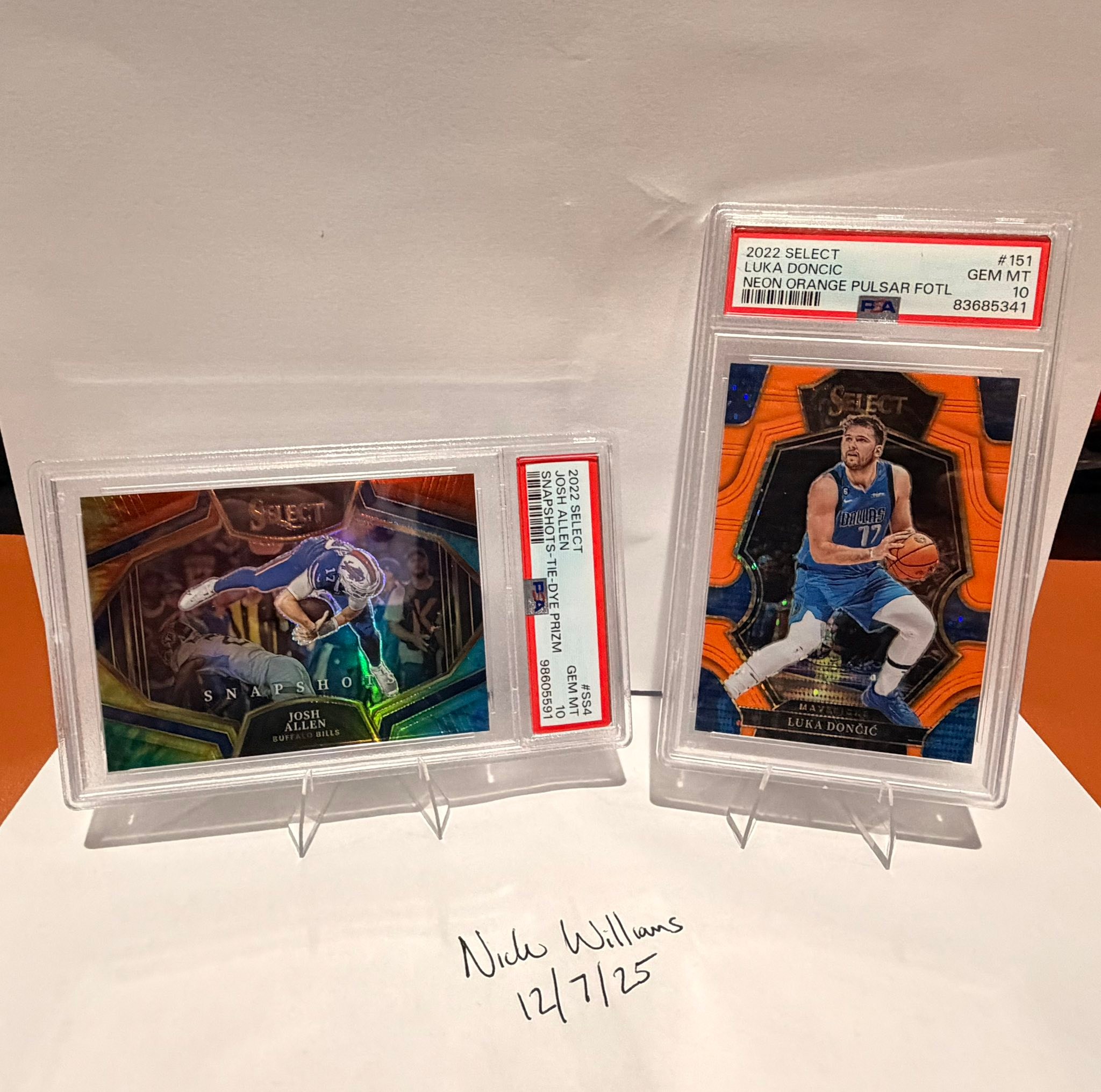 Luka Doncic and snapshots cards for sale