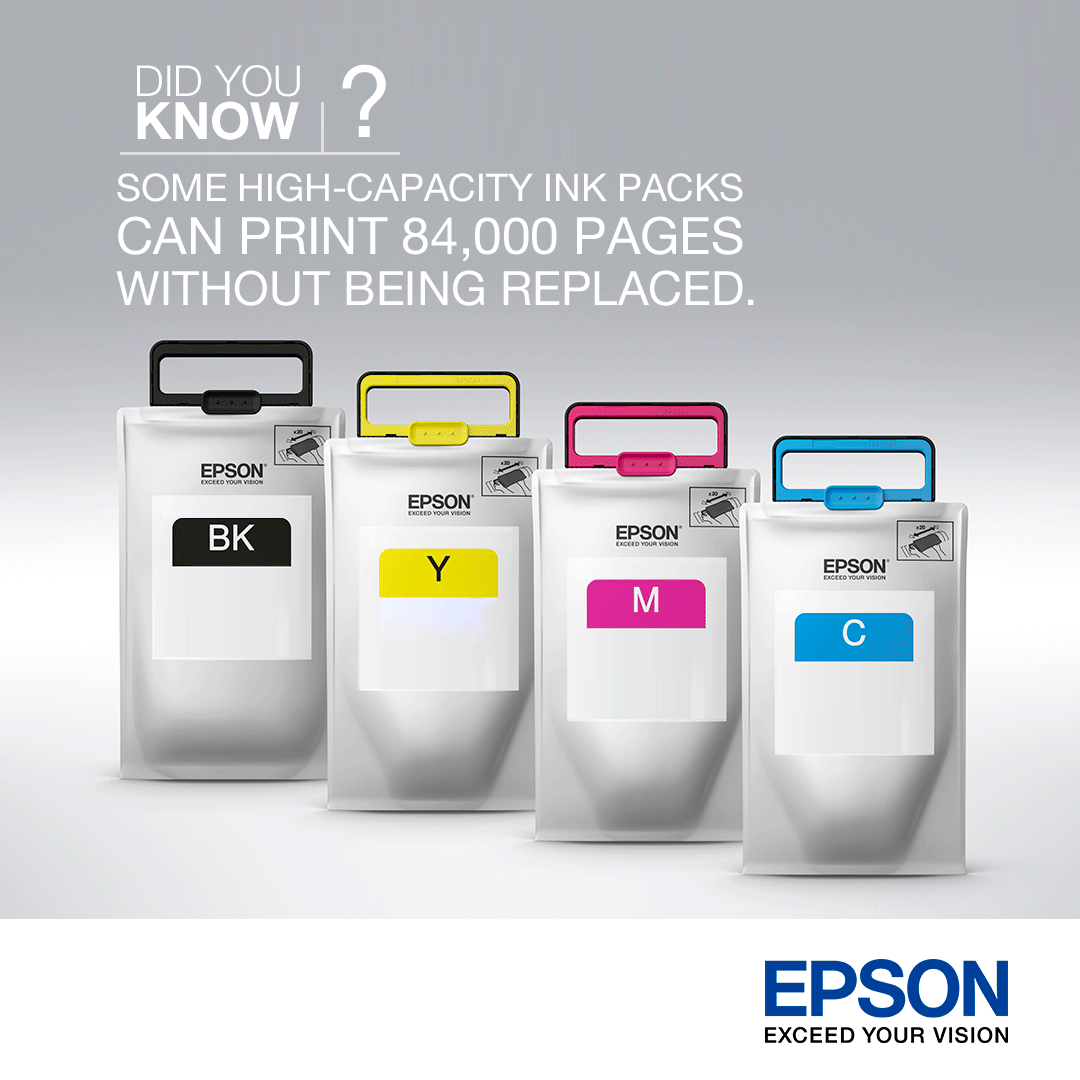 Epson - Hadirnya printer Epson dengan sistem kantong tinta...