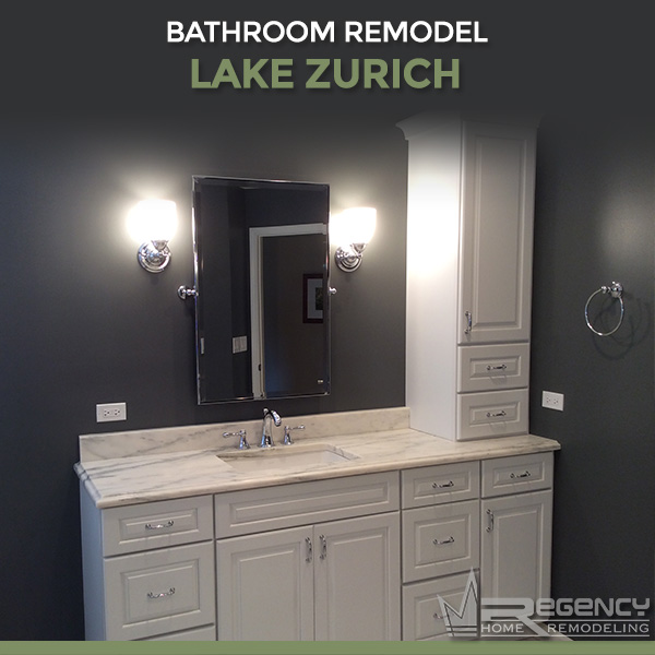 Lake Zurich bathroom remodel... - Regency Home Remodeling