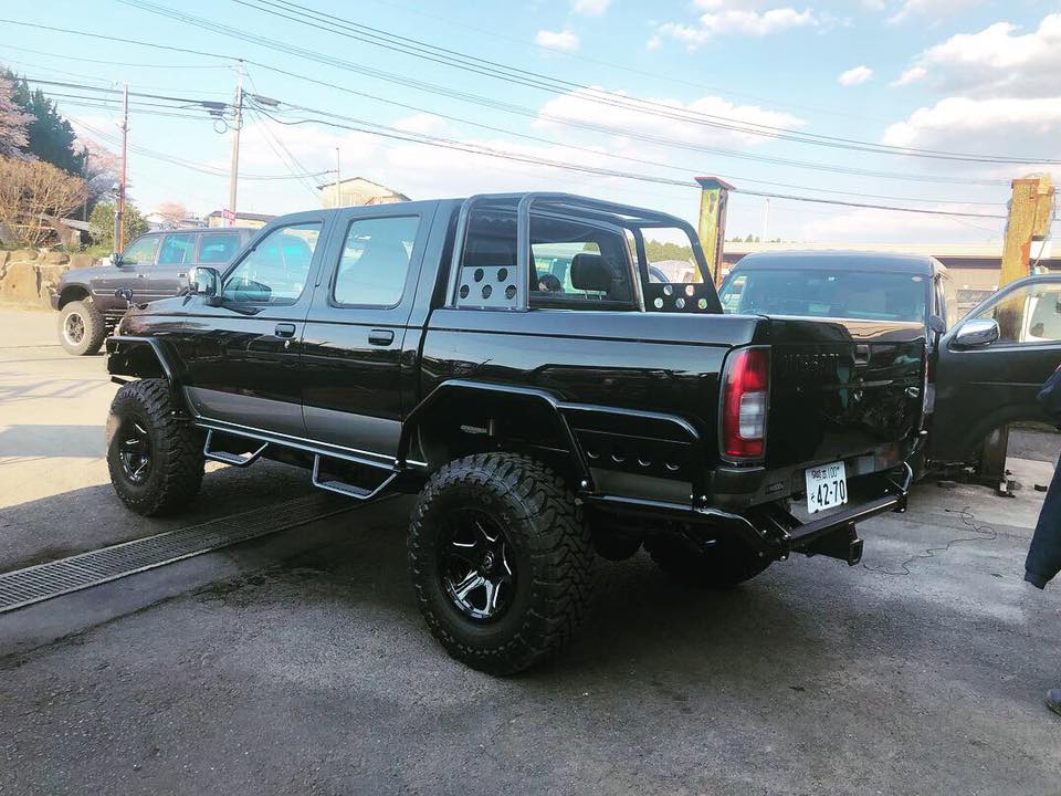 ダットサントラックD22幌 日産 ダットサン D22 本日、納車🎶 #neosteel4x4 #ネオスチール #日産