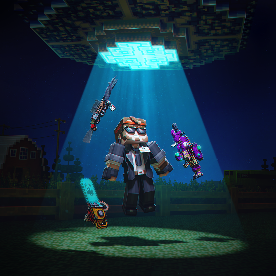 Pixel Gun 3D - 😱 Look! Someone stole rare guns to make their blueprints ...