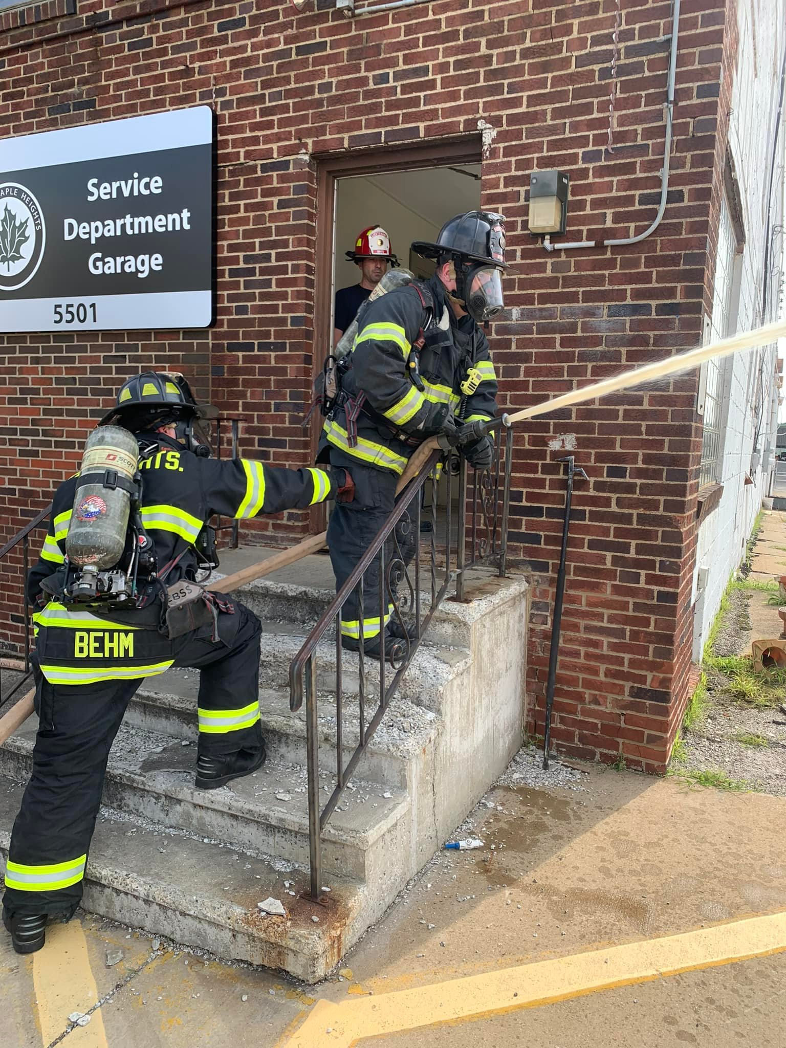 C-shift training... - Maple Heights Firefighters Local 1184