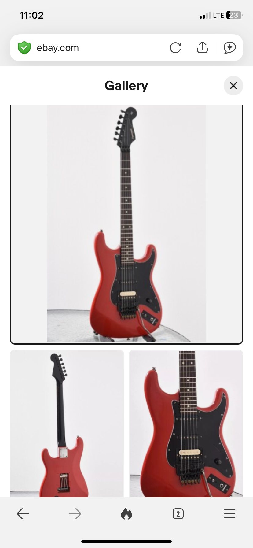 Anybody ever found a Brad Gillis model Fernandes or fender copy?