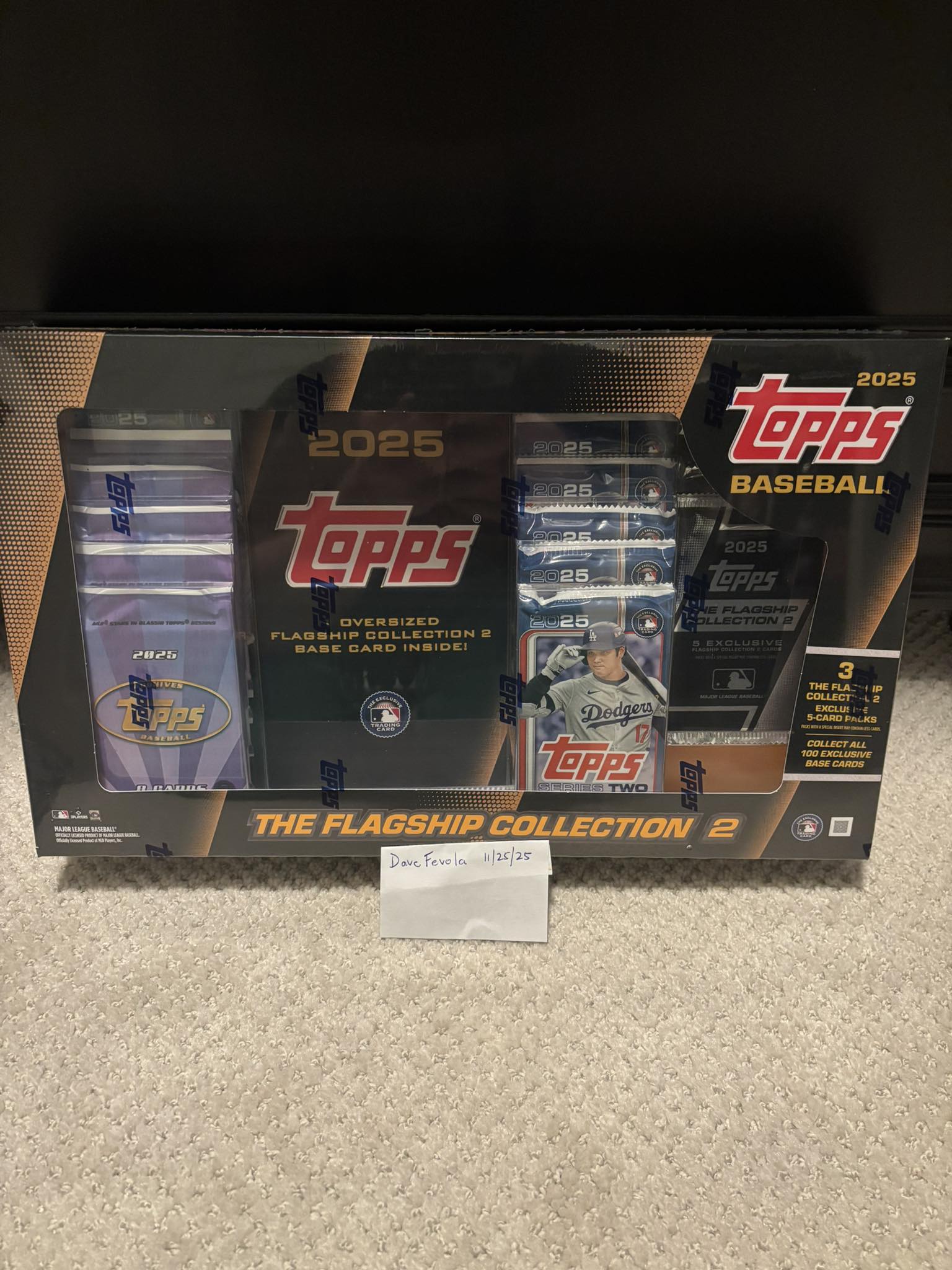 2025 topps baseball flagship 2 Costco Box $80 shipped