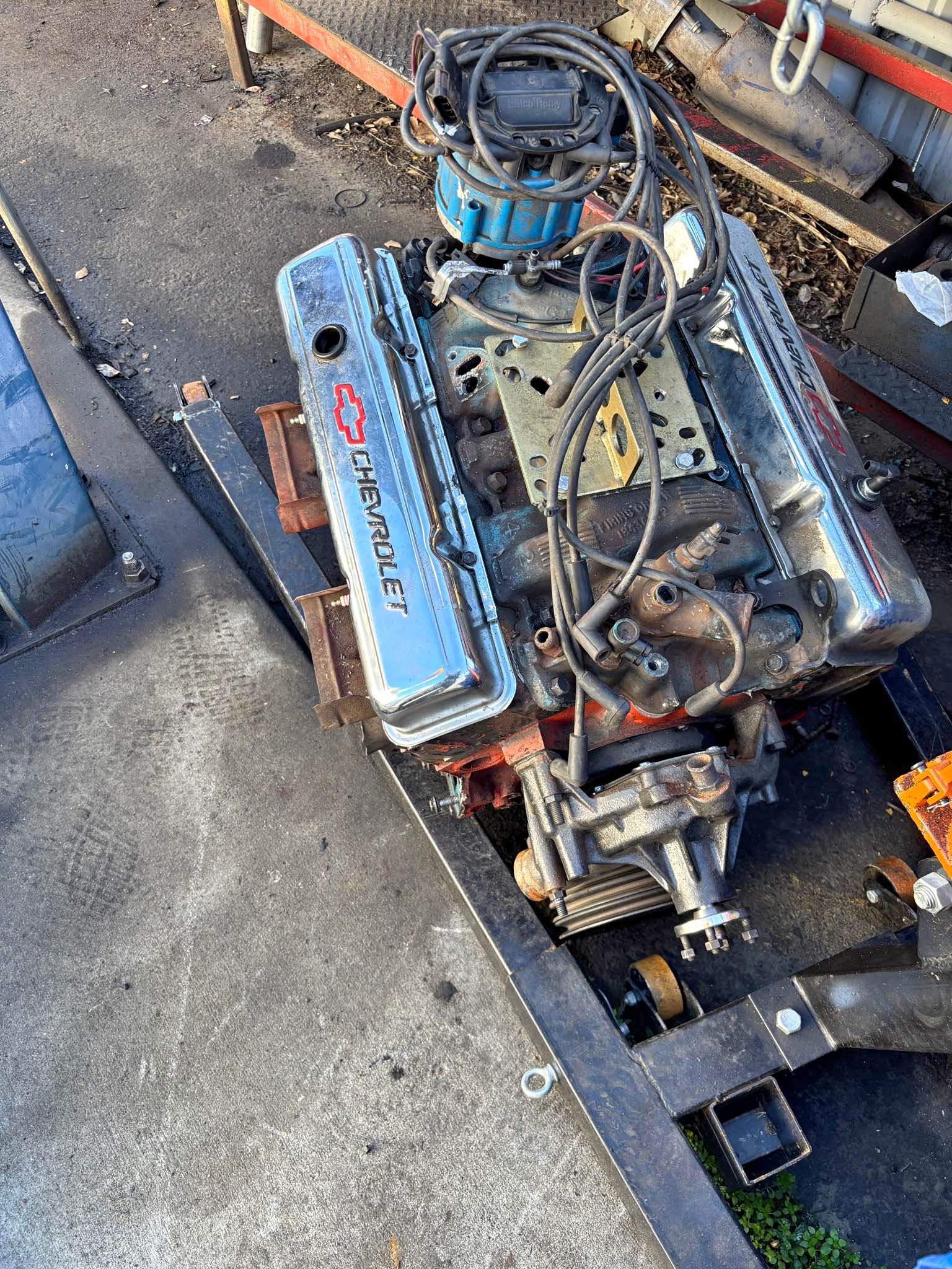 Chevy small block 2 piece rear main - Car Engines & Engine Parts ...