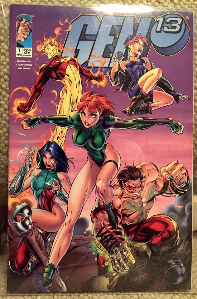 Collecting Gen 13 #1 Variant Covers, Including Signed and Rare
