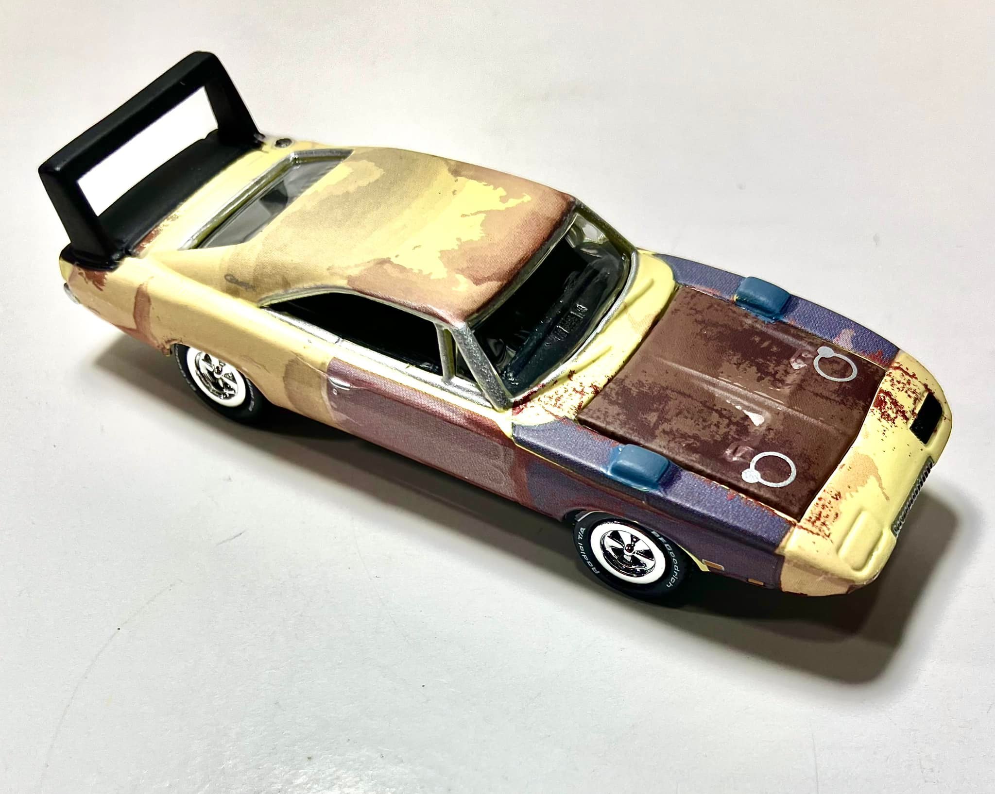 Miniature Johnny Lightning Pontiac Firebird 1969 - 1/64, Convertible, Dorée, Année 2007, Occasion