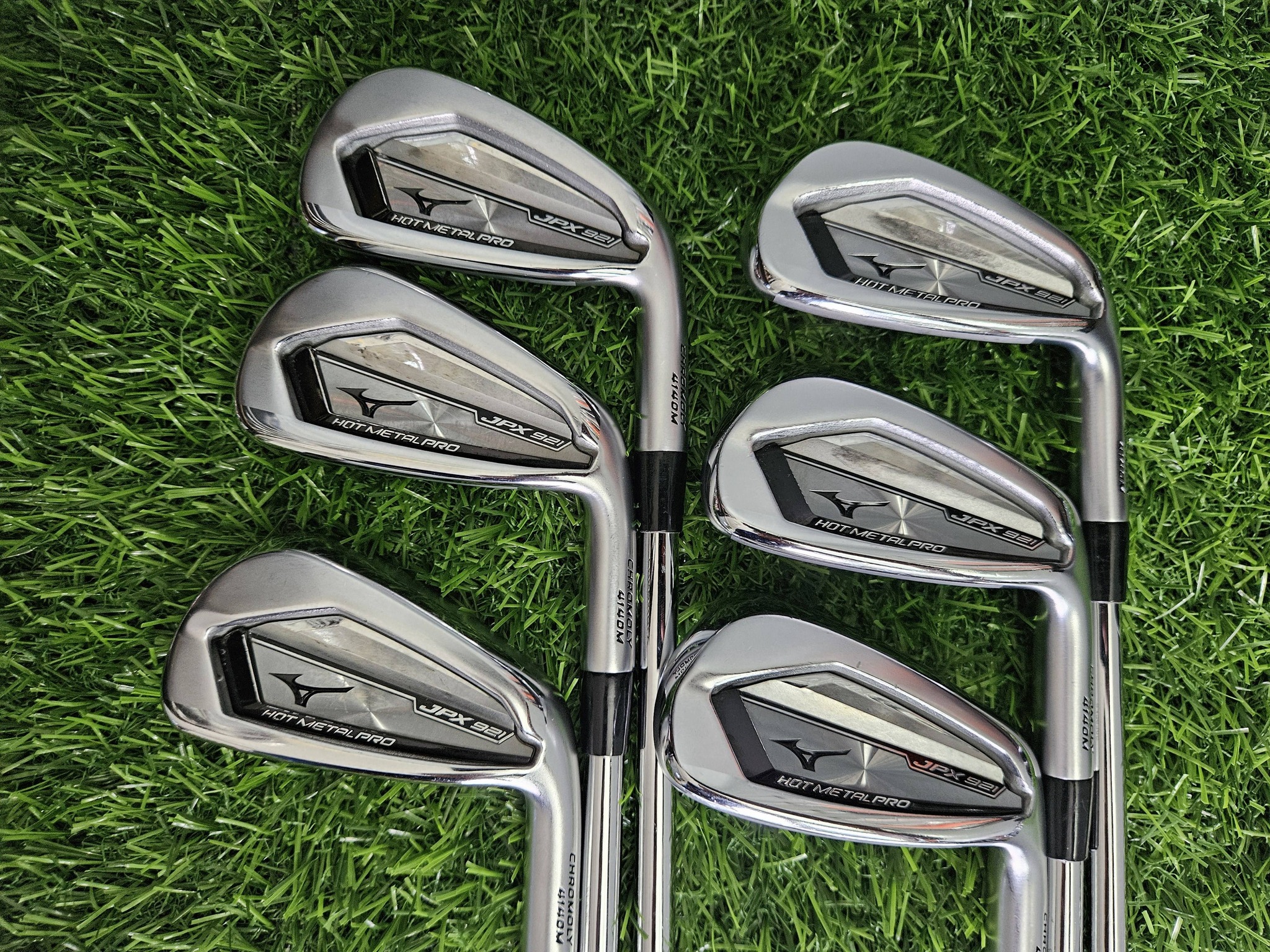 Mizuno JPX 921 Hot Metal Pro Iron Iron 5,6,7,8,9&PW Shaft: NS Pro 