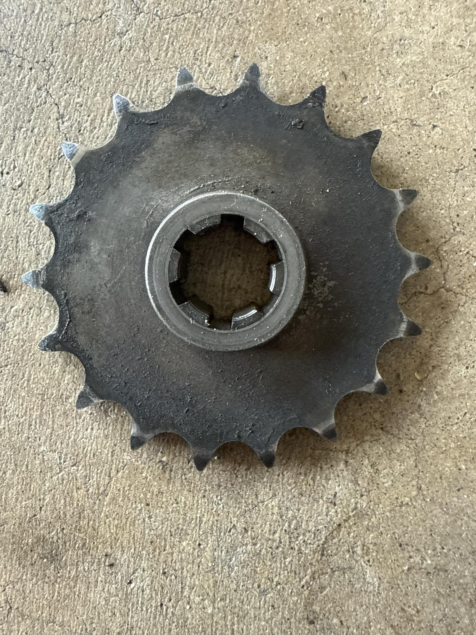 JT Sprockets JTF1183.18 Steel Front Sprocket – 18 Tooth, Black, SCM415 Chromoly Alloy, Heat Treated