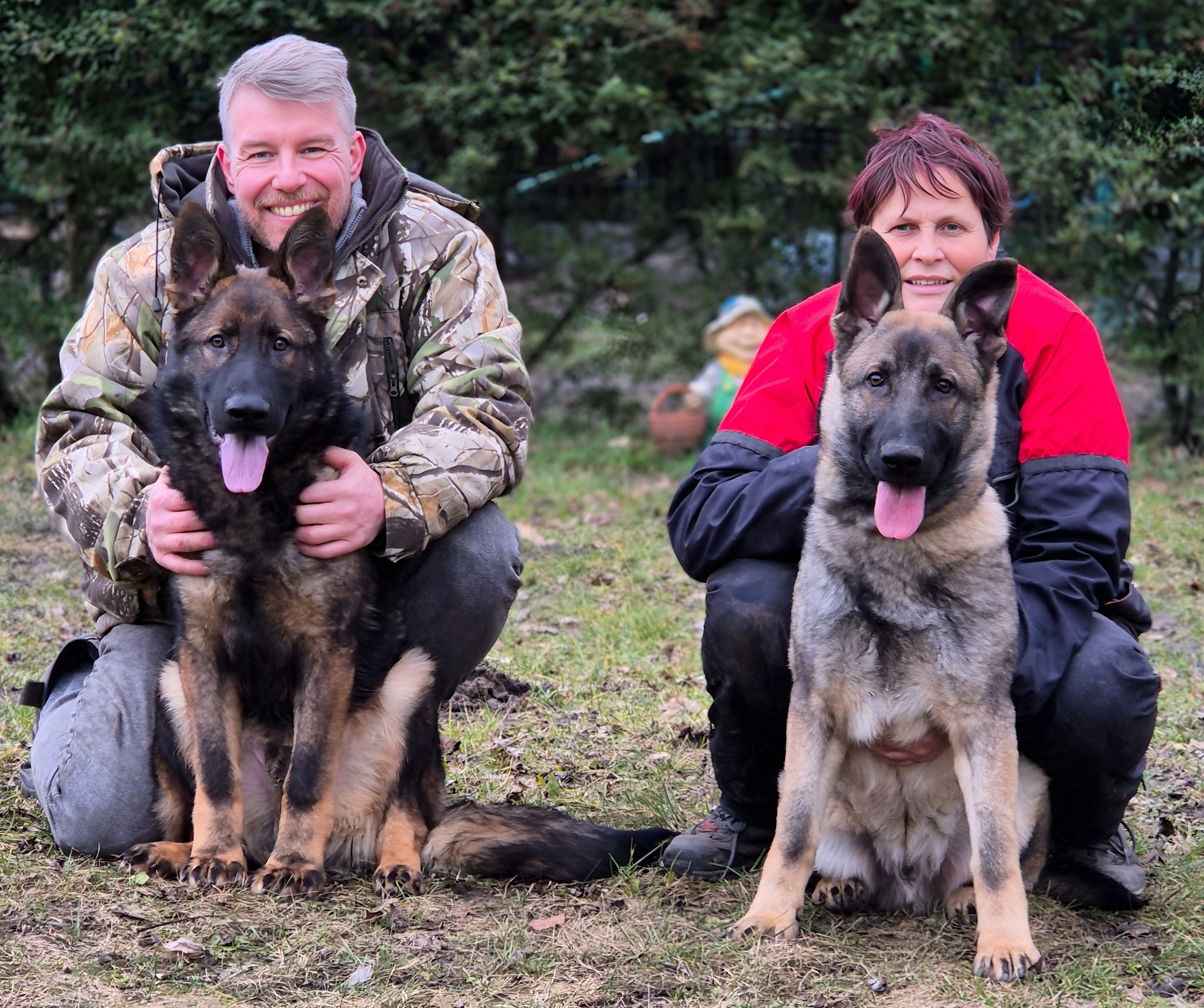 Our 2 ECHO ONE od Zoob CR x VERA Milvel brothers. Me with TOM and 