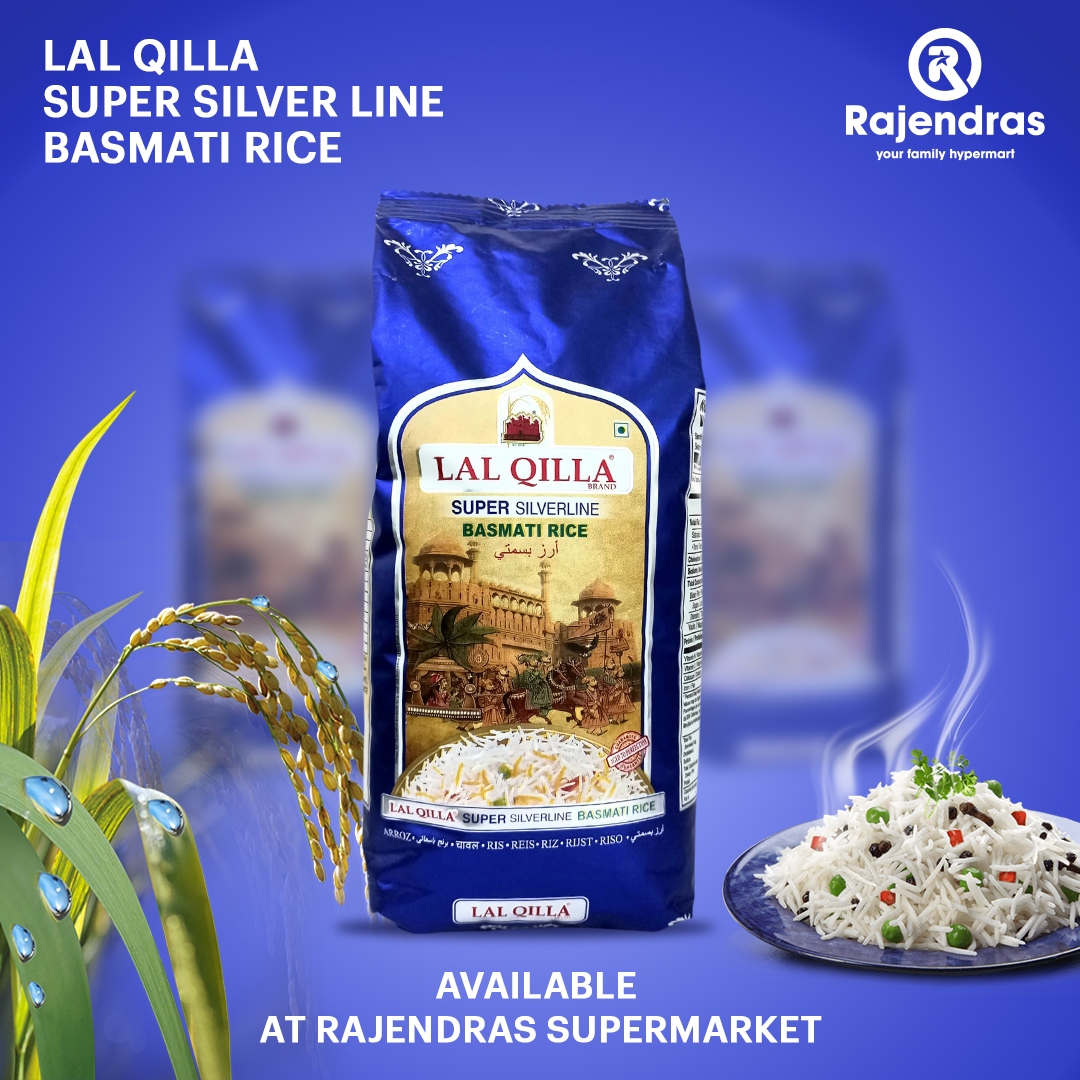 Rajendras - #LalQillaSilverline #BasmatiRice is the most premium ...