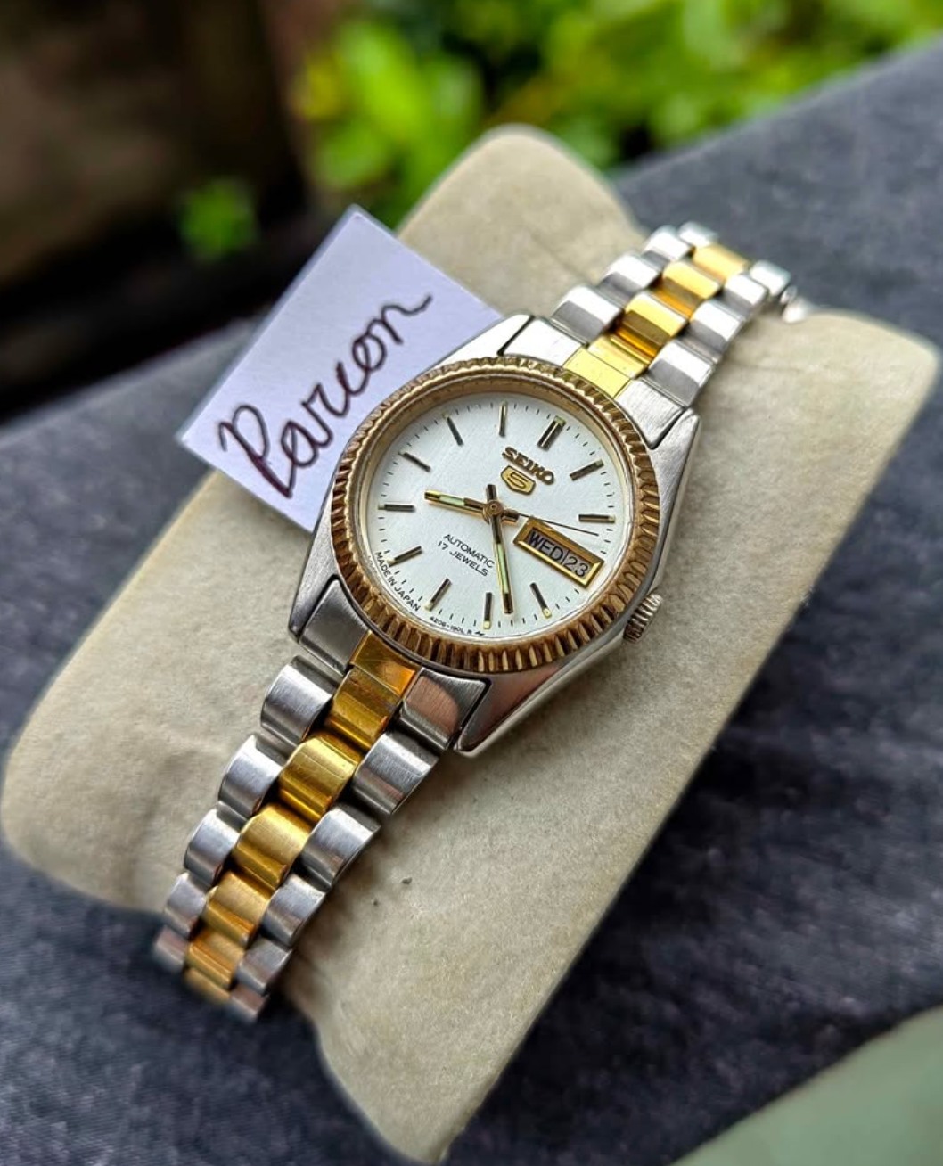 Vintage Seiko 5 women's watch for sale