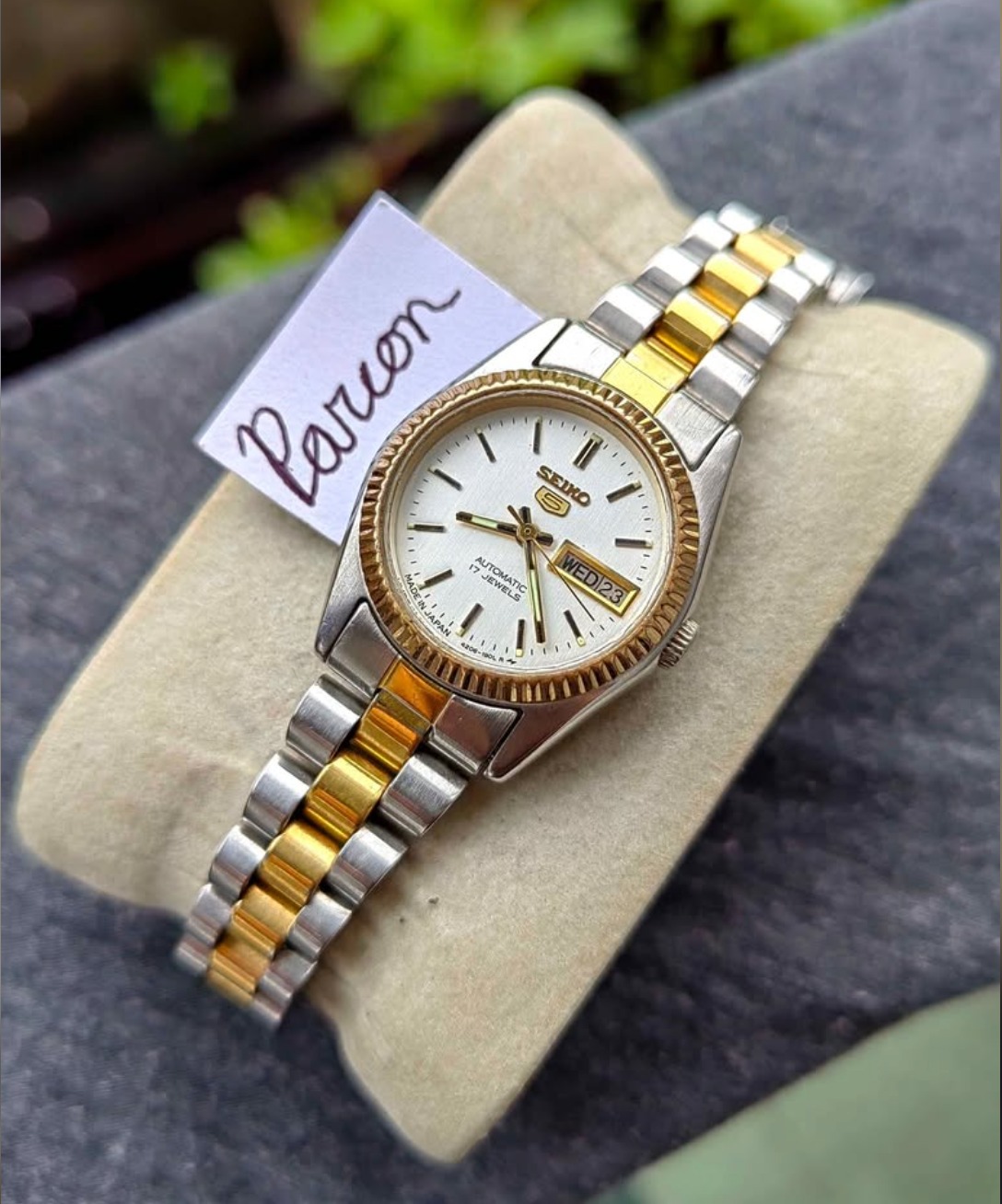 Vintage Seiko 5 women's watch for sale