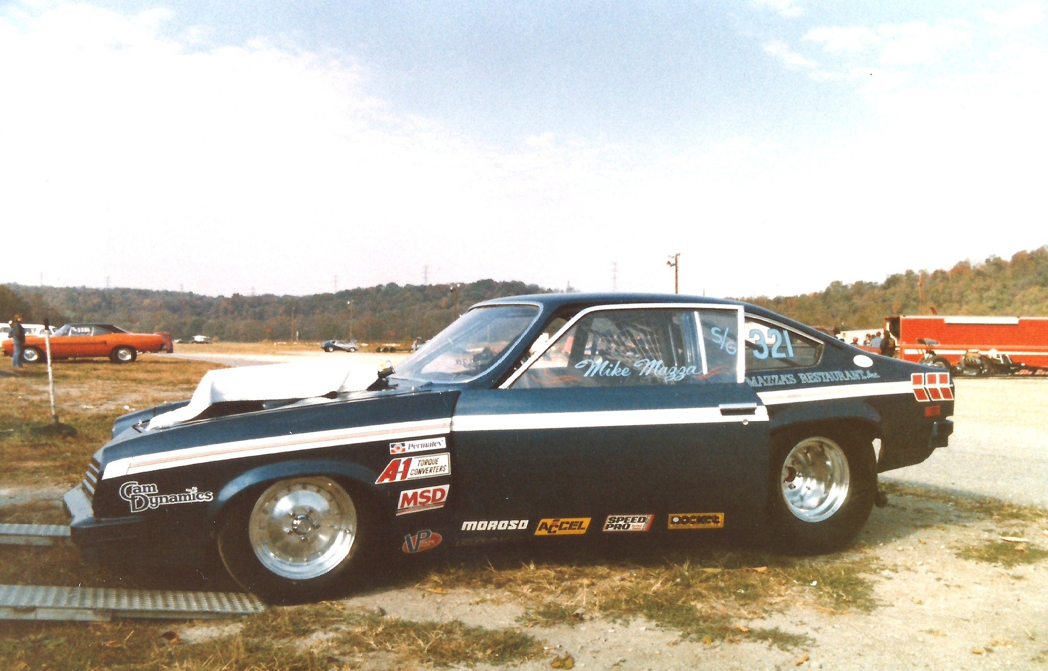 Mike Mazza's early Super Gas Vega out of Mount Vernon, Ohio. A